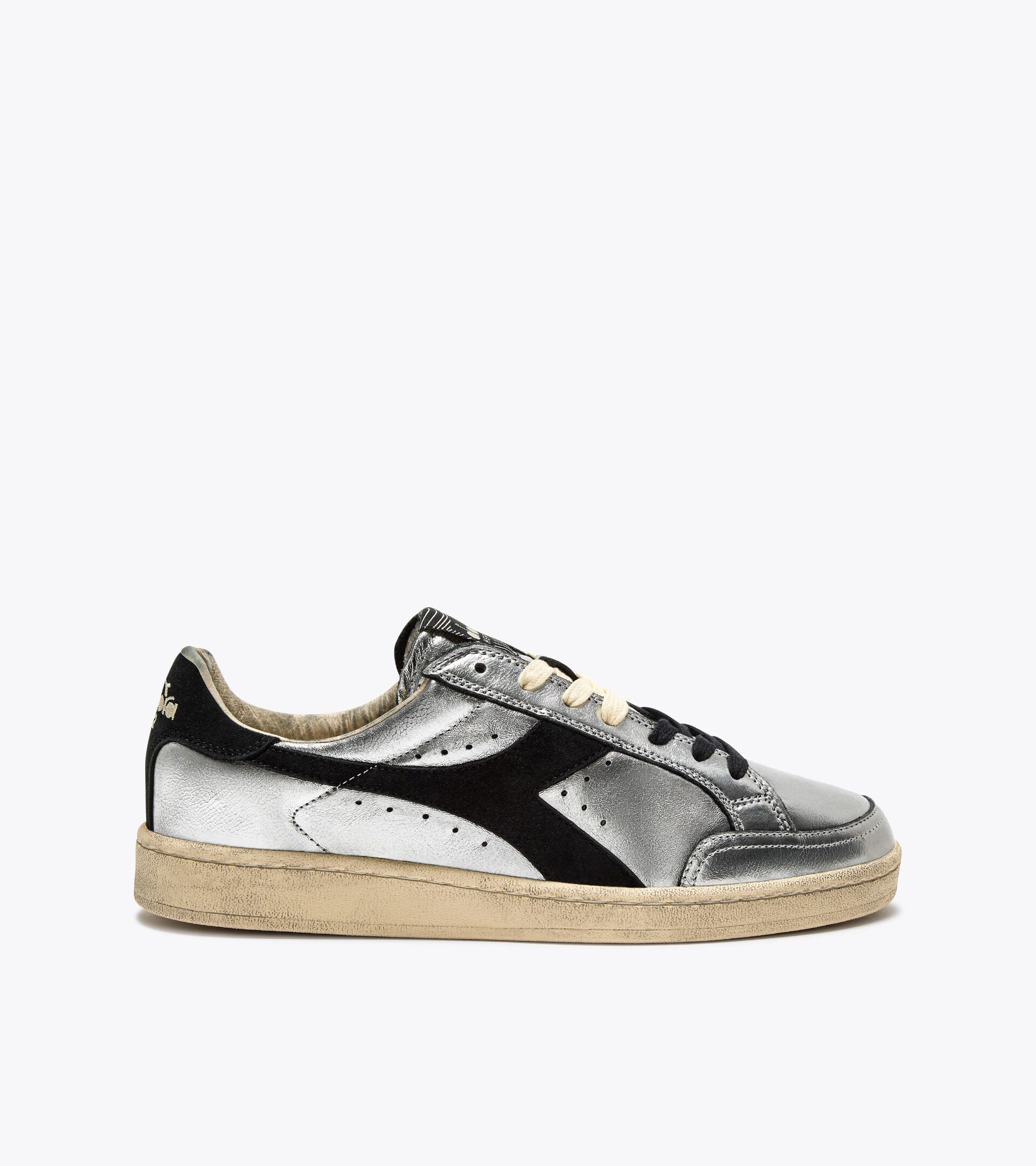 Diadora Prestige Metal Used Silver