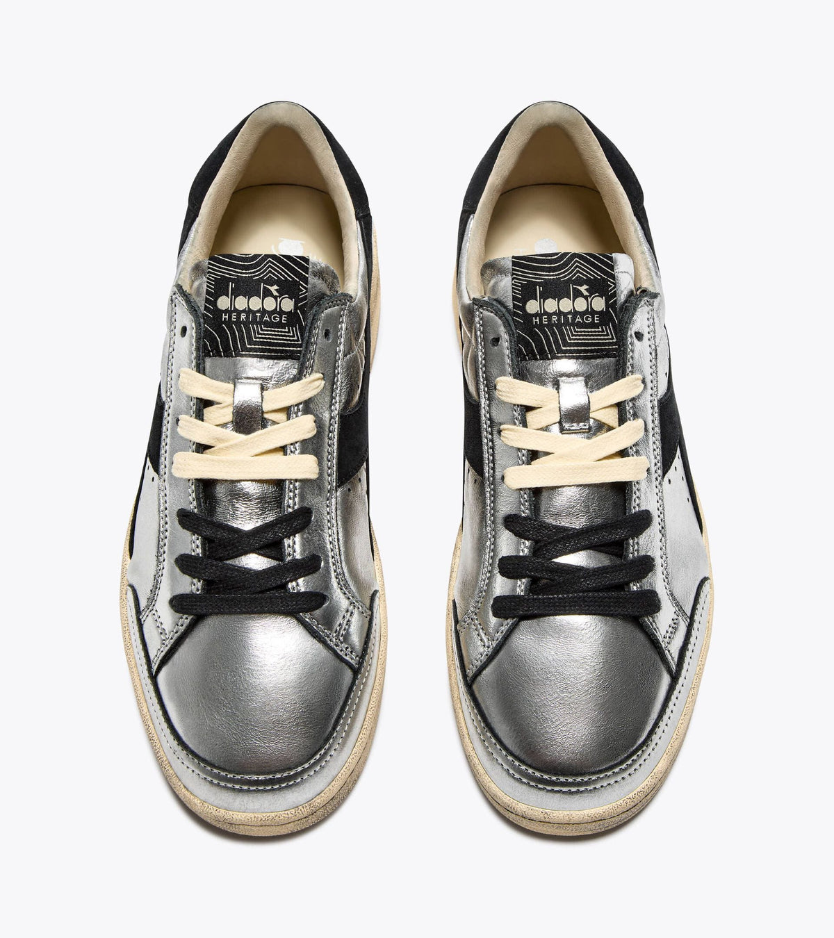 Diadora Prestige Metal Used Silver