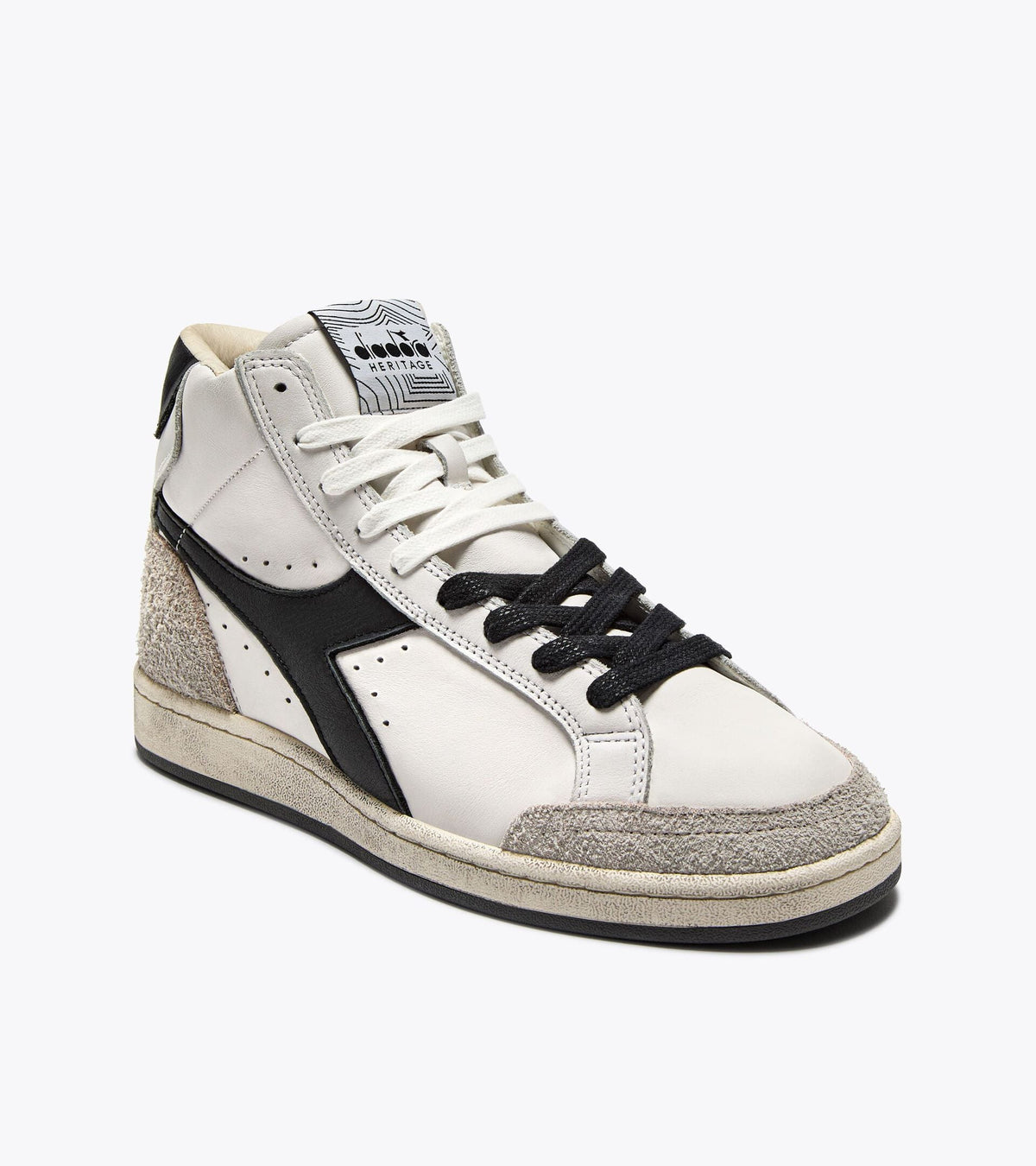 Diadora Prestige High Used White/Black