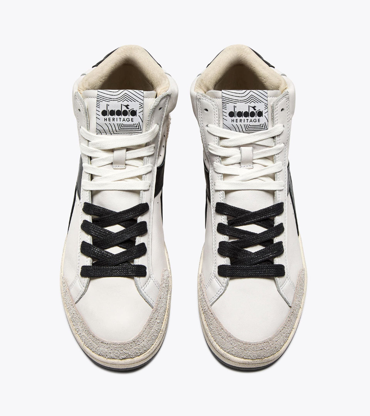 Diadora Prestige High Used White/Black