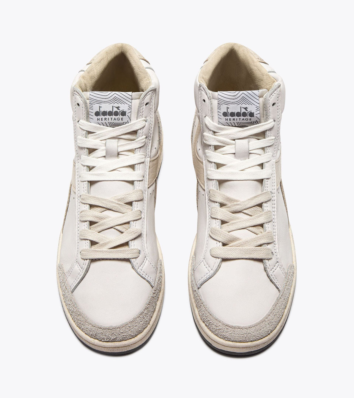 Diadora Prestige High Used White/Moonbeam