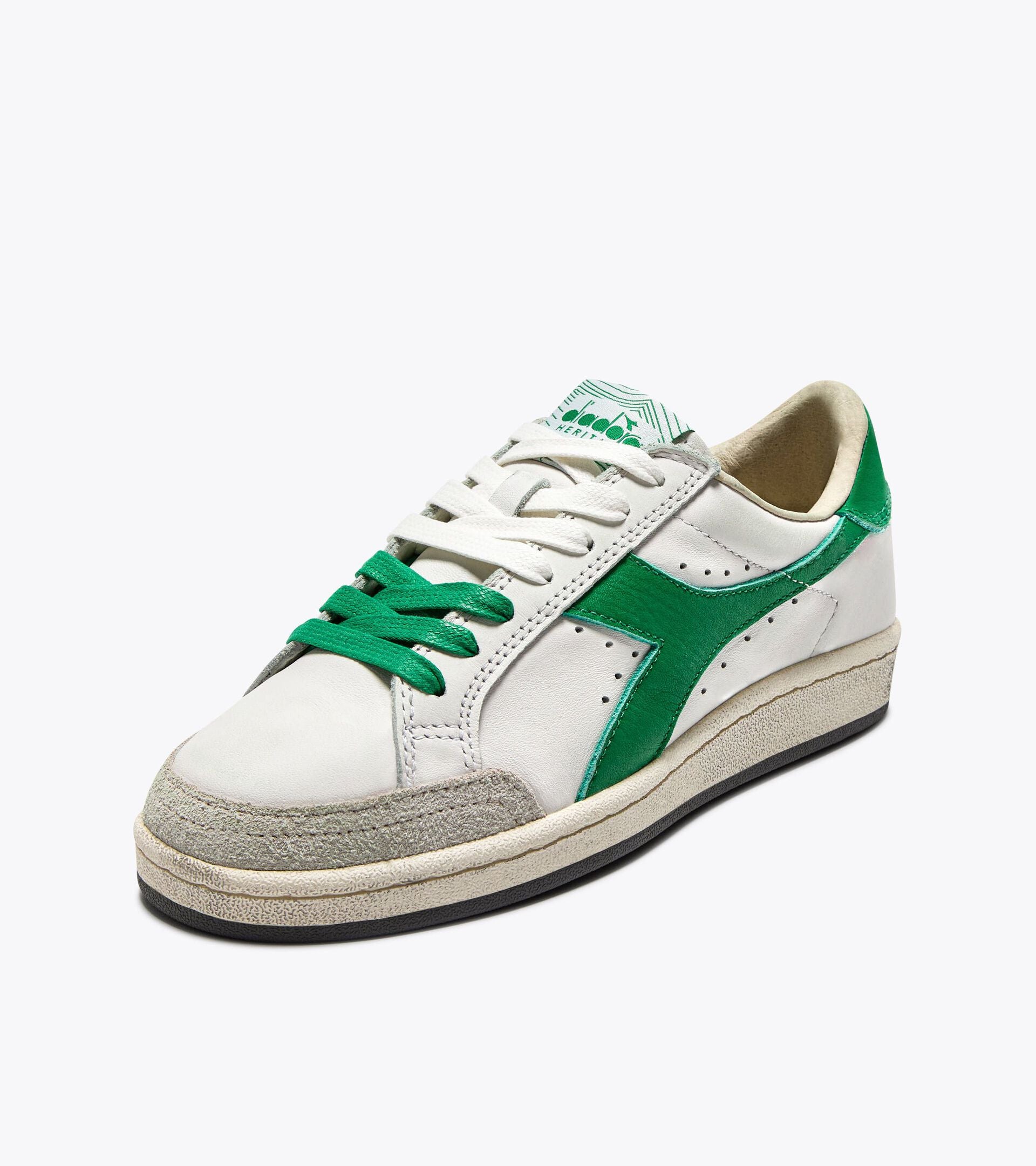 Diadora Prestige Used White/Peas Cream