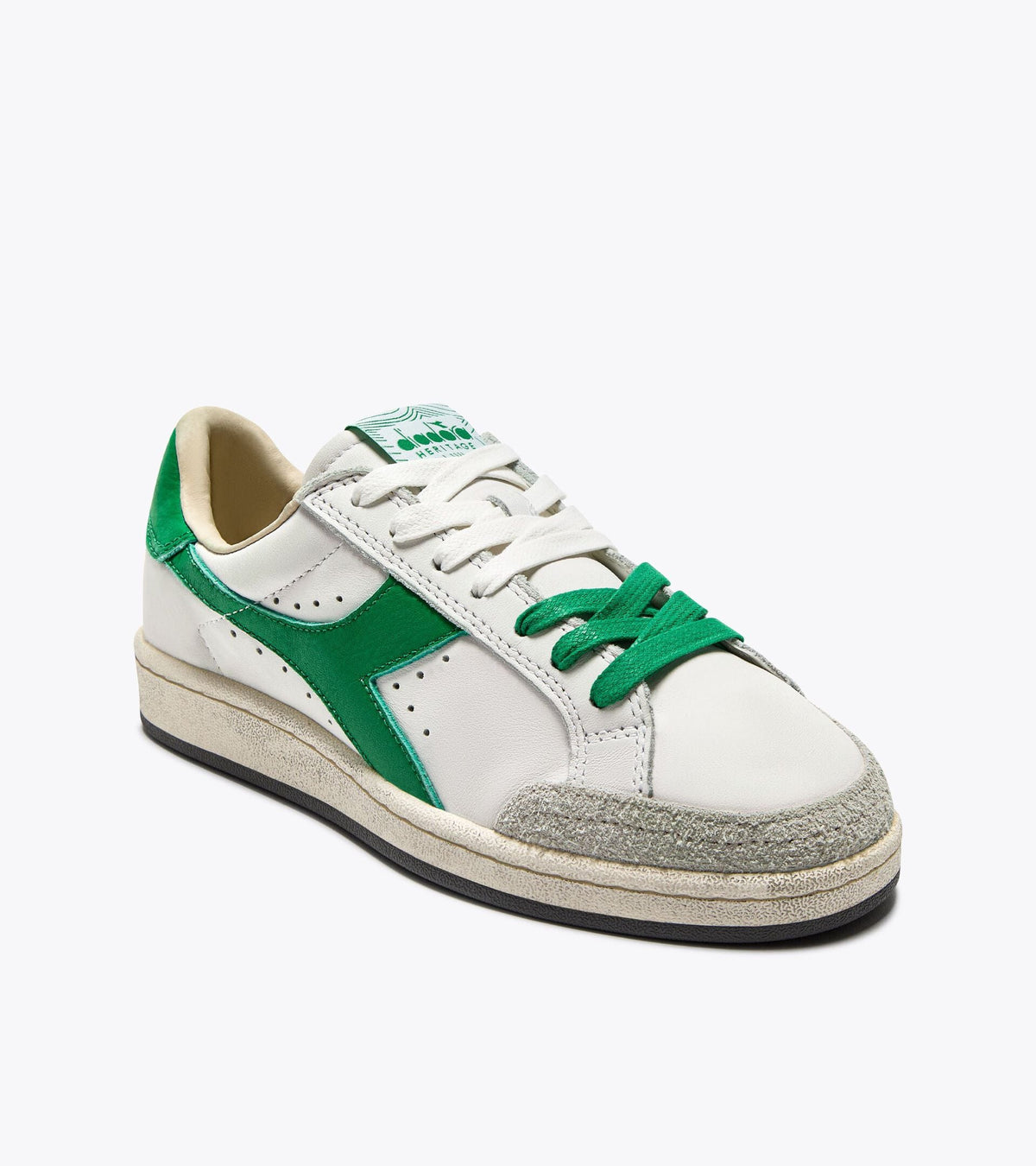 Diadora Prestige Used White/Peas Cream