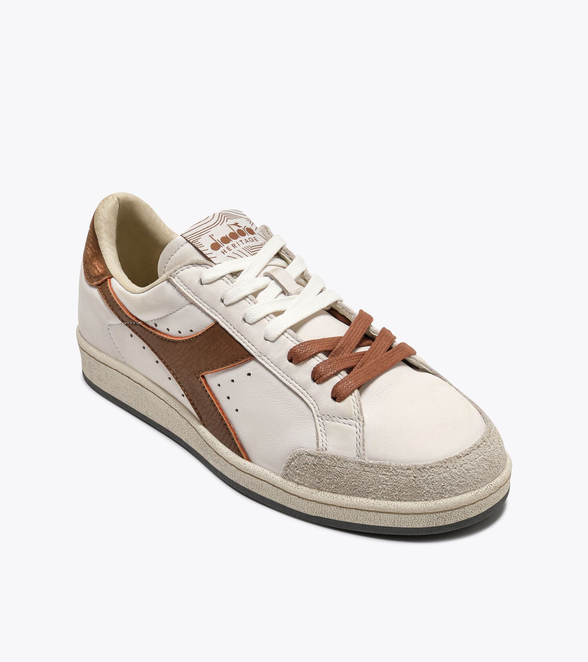Diadora Prestige Used White/Brown