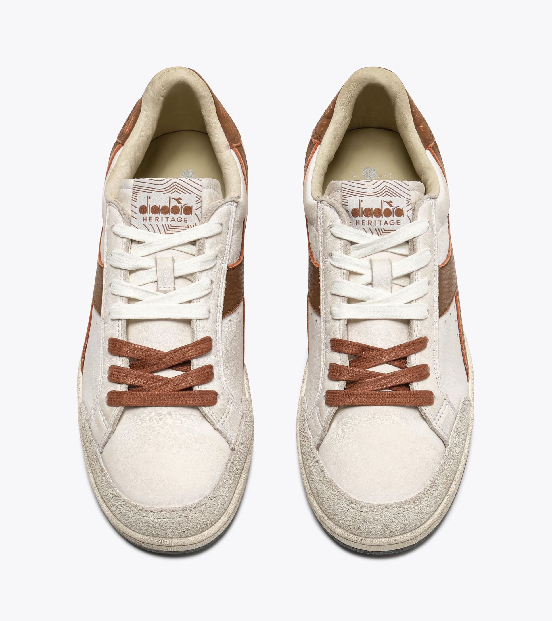 Diadora Prestige Used White/Brown