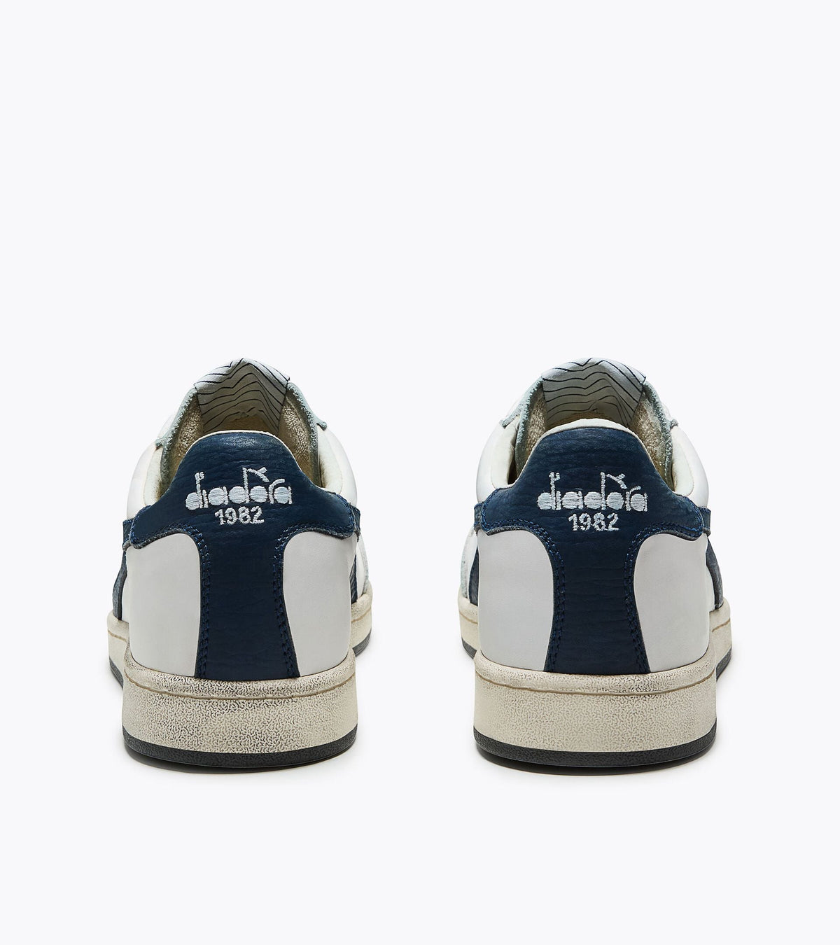 Diadora Prestige Used White/Blue Caspian Sea