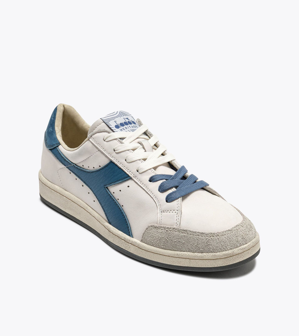 Diadora Prestige Used White/Blue Shadow