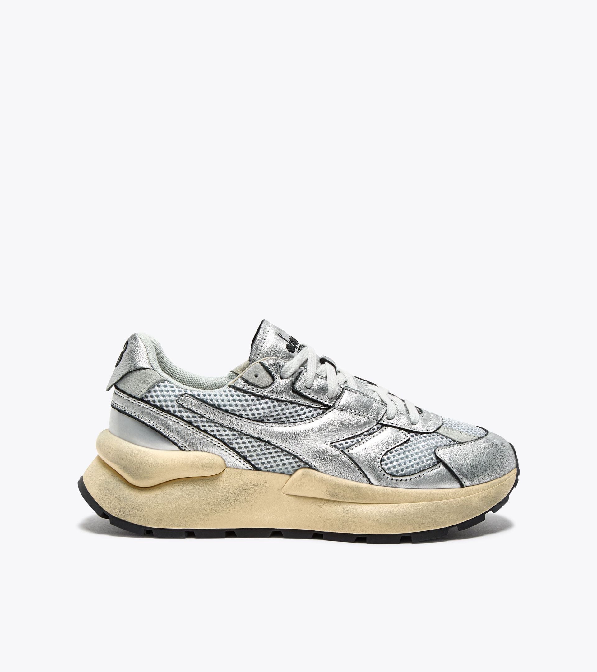 Diadora Mercury Elite Silver Used Wn Silver Metalized
