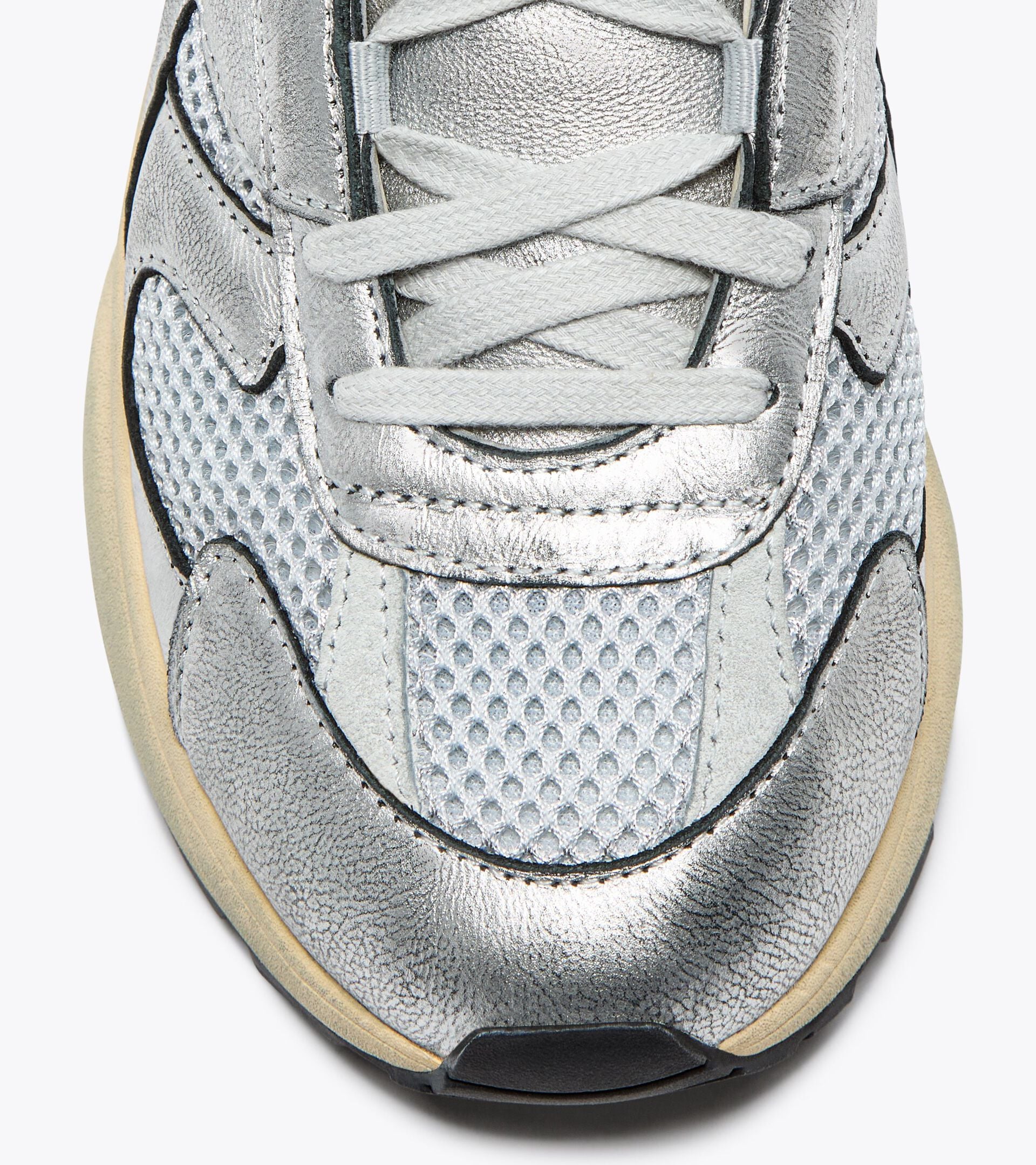 Diadora Mercury Elite Silver Used Wn Silver Metalized