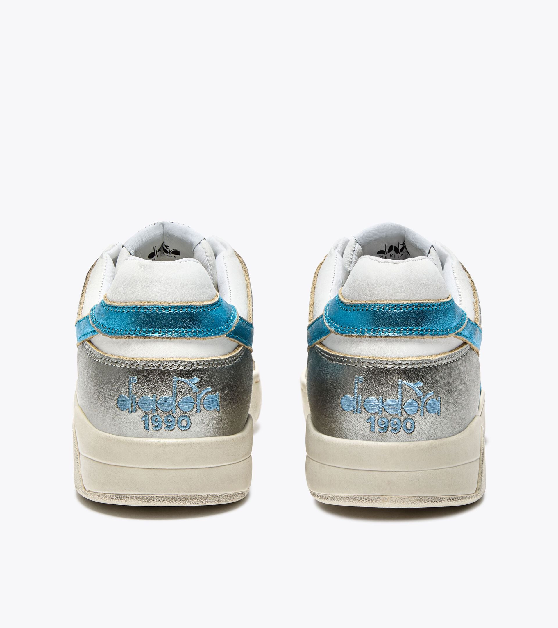 Diadora B.560 Metallic Mix Wn White/Silver/Aquamarine