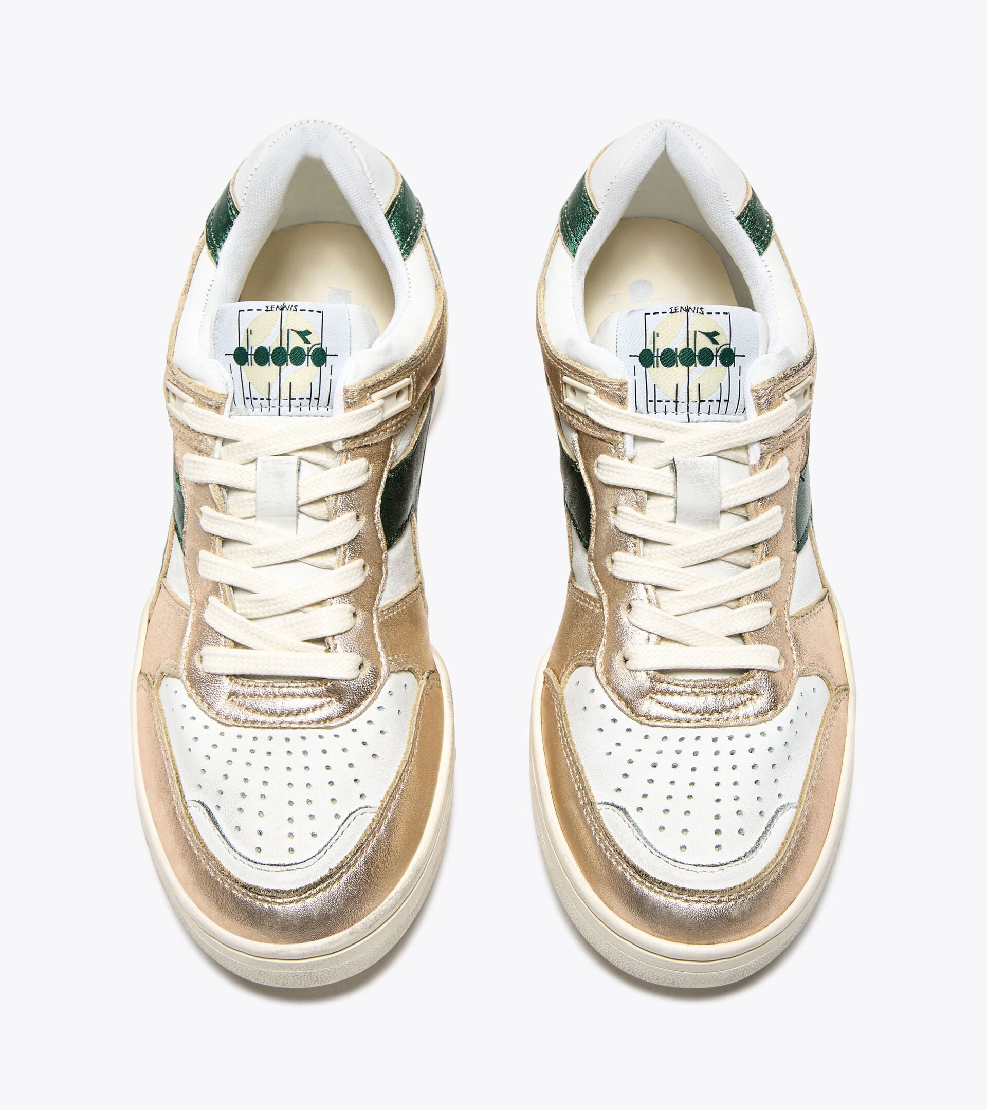 Diadora B.560 Metallic Mix Wn White/Smoke Gray