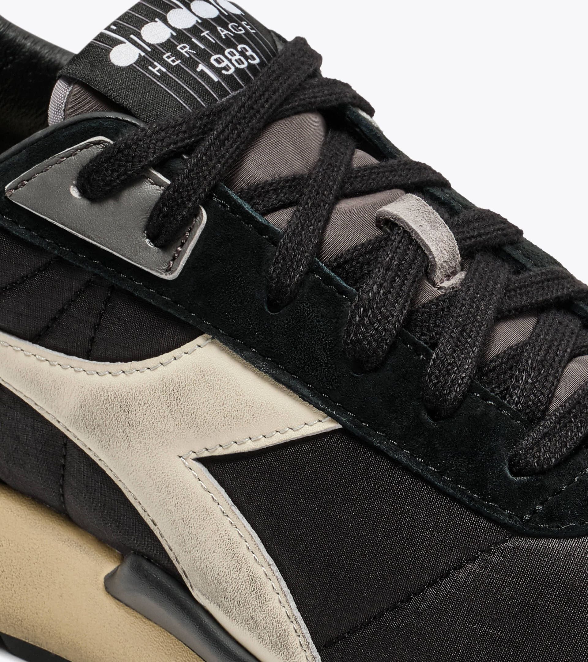 Diadora Mercury Elite Sprint Sw Black/White Pristine