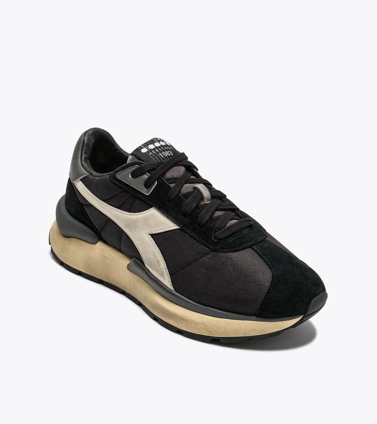Diadora Mercury Elite Sprint Sw Black/White Pristine