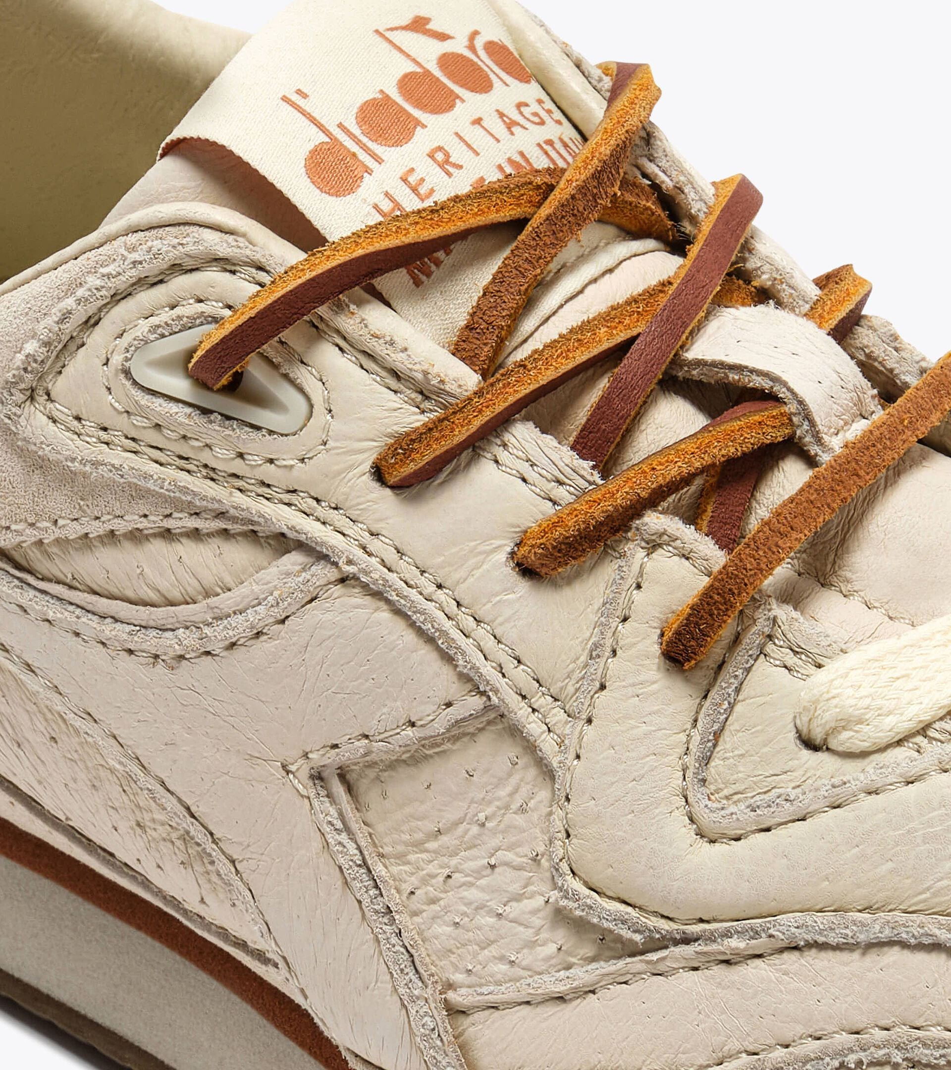 Diadora Equipe Revenge Dune Used Italia Papyrus White