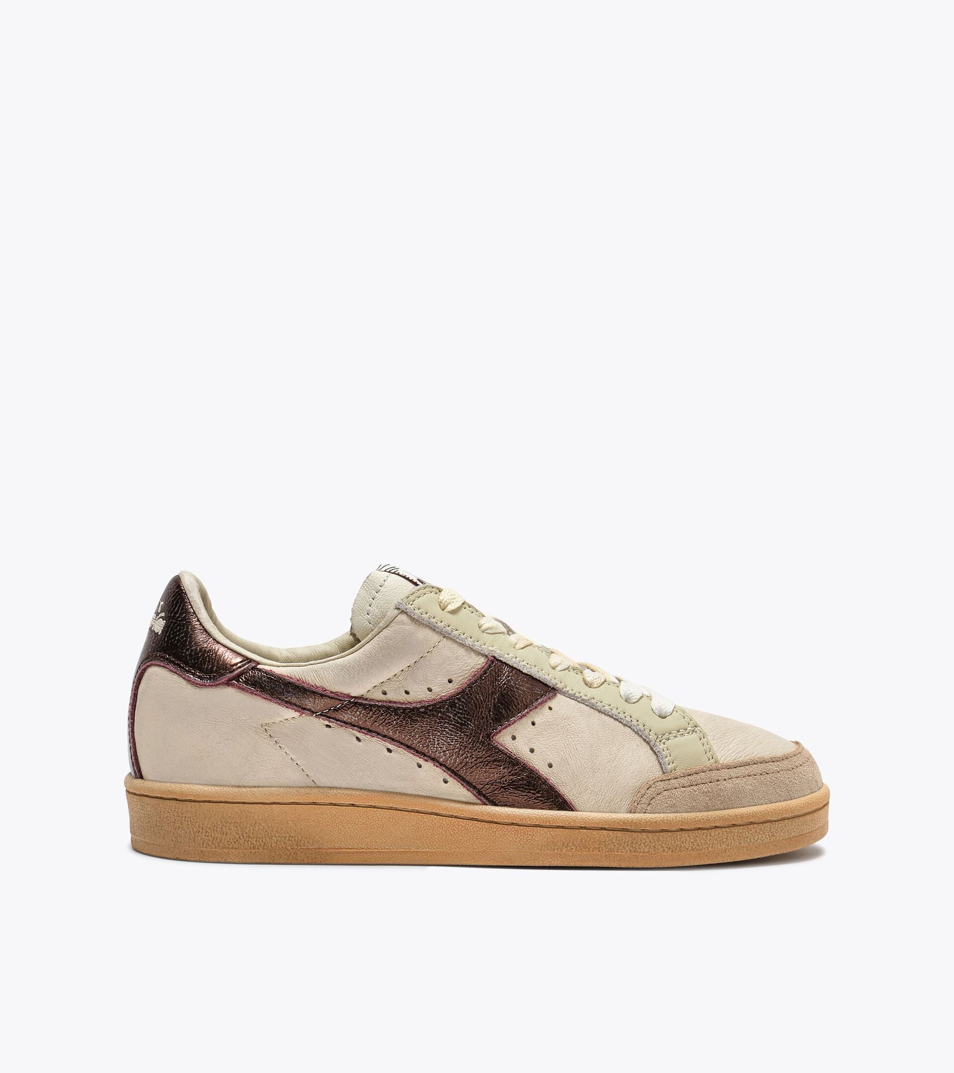 Diadora Prestige Aged Italia Leather Bordeaux