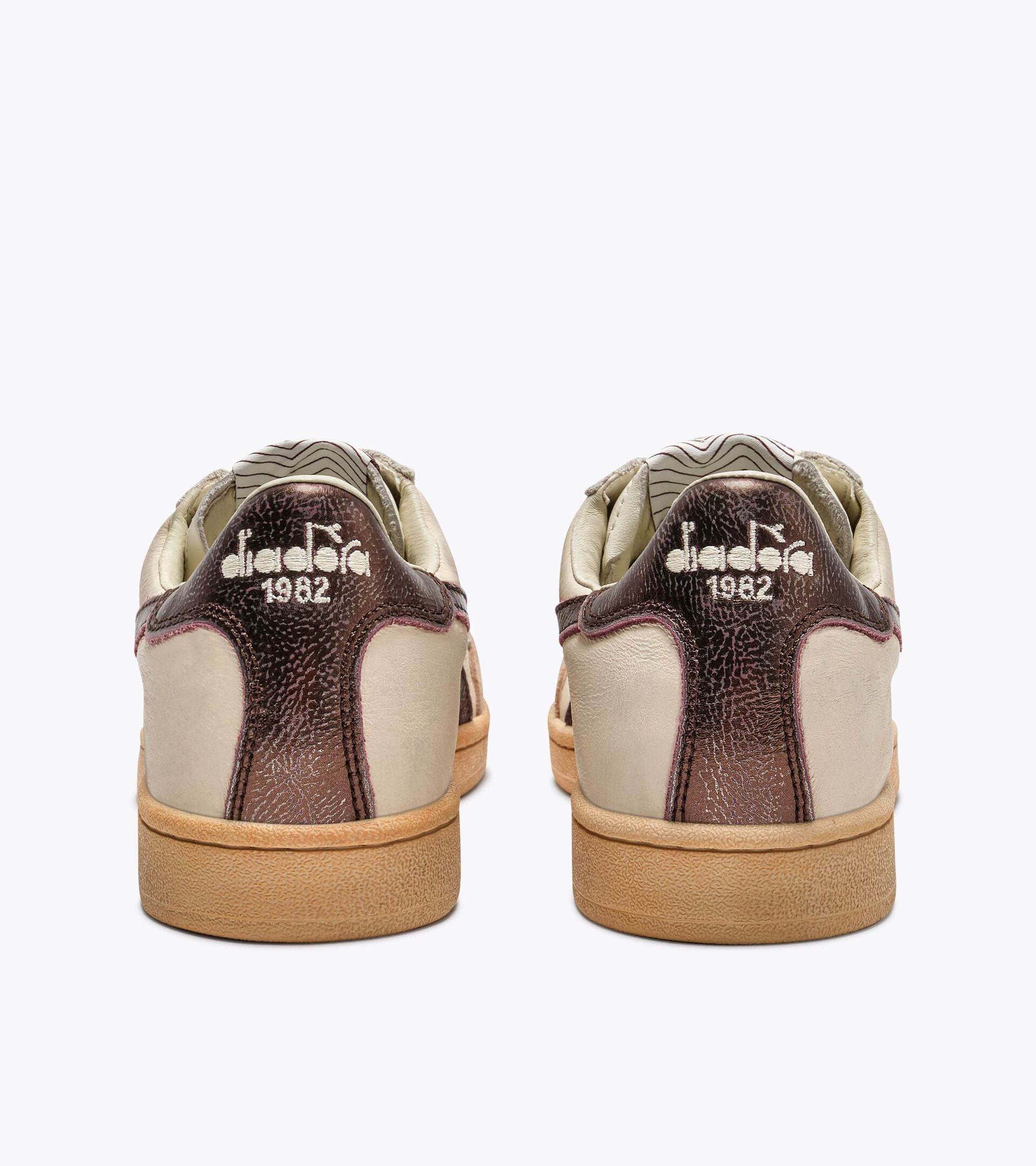 Diadora Prestige Aged Italia Leather Bordeaux