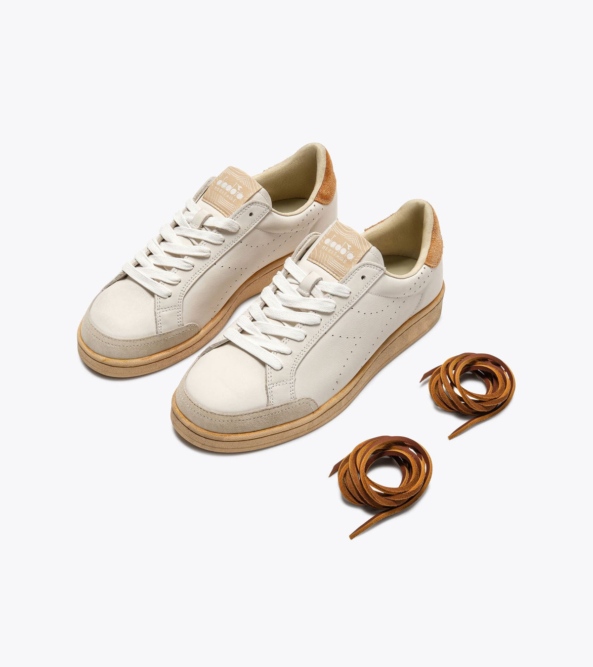 Diadora Prestige Plain Used Hazel Brown