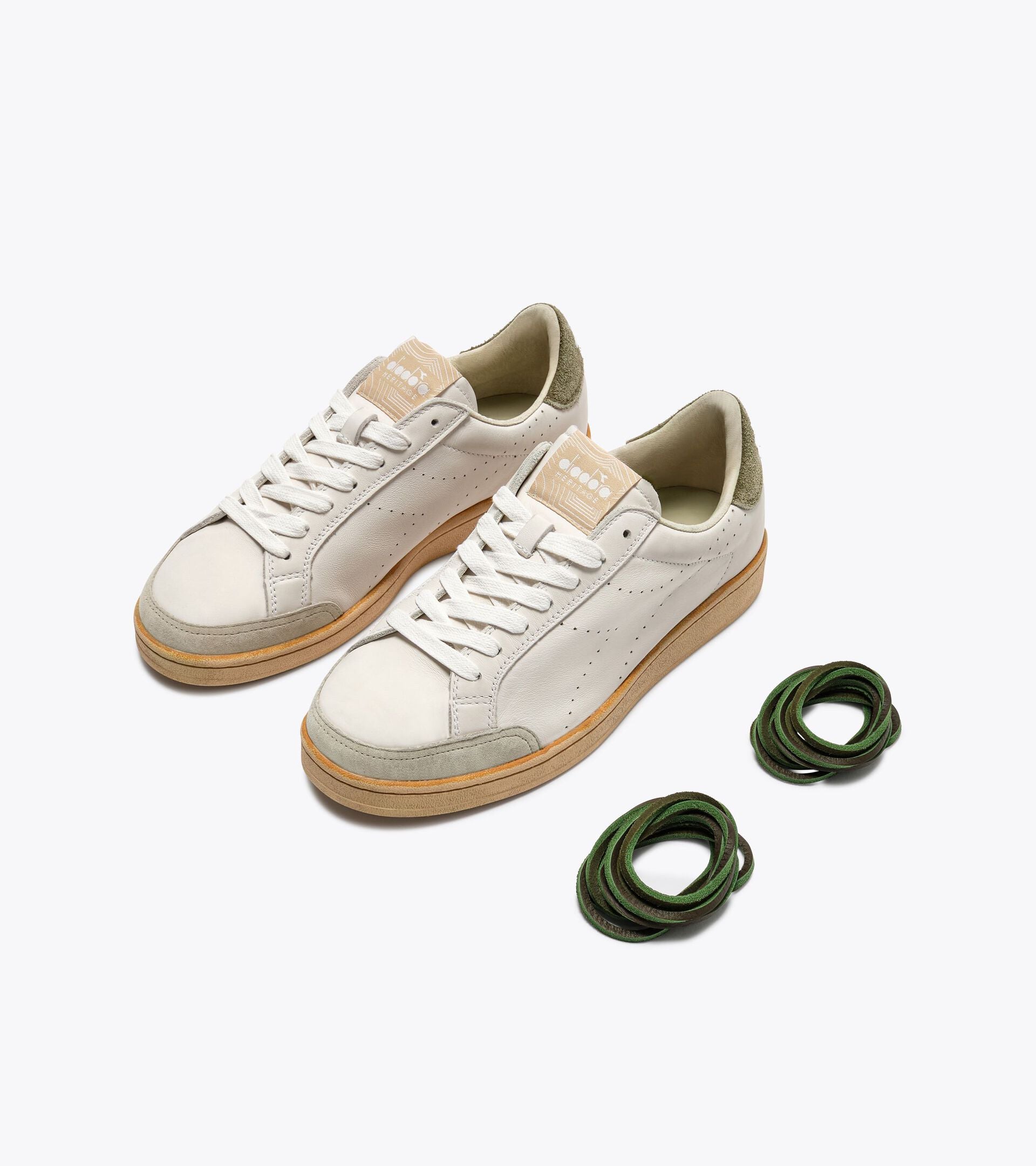 Diadora Prestige Plain Used Kiwi Green