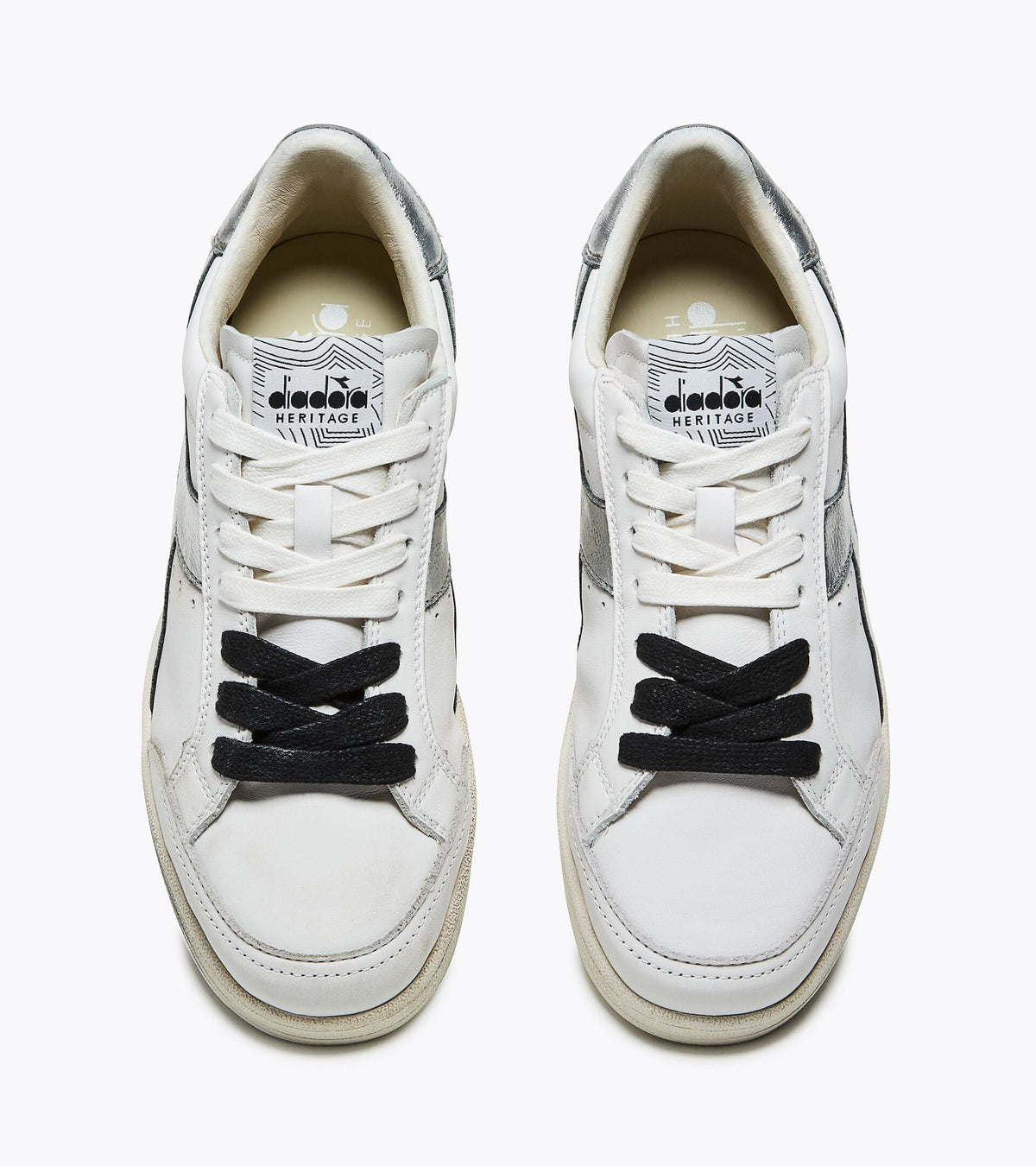 Diadora Prestige Metallic Wn White/Silver