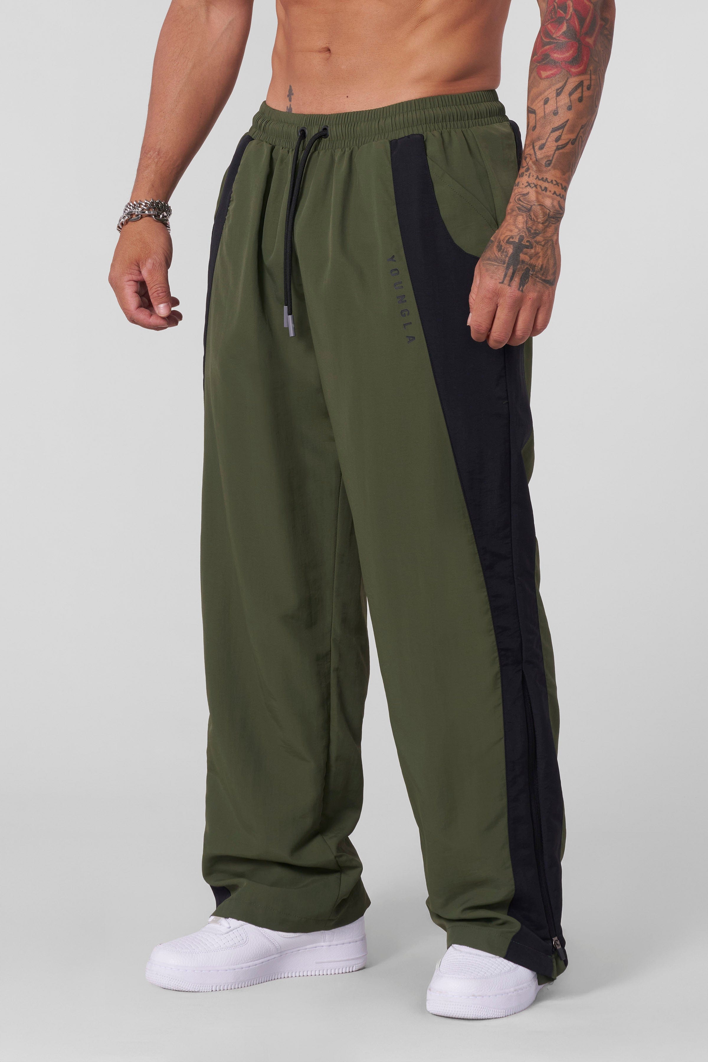 YoungLA 2015 - Elite Track Pants Green/Black