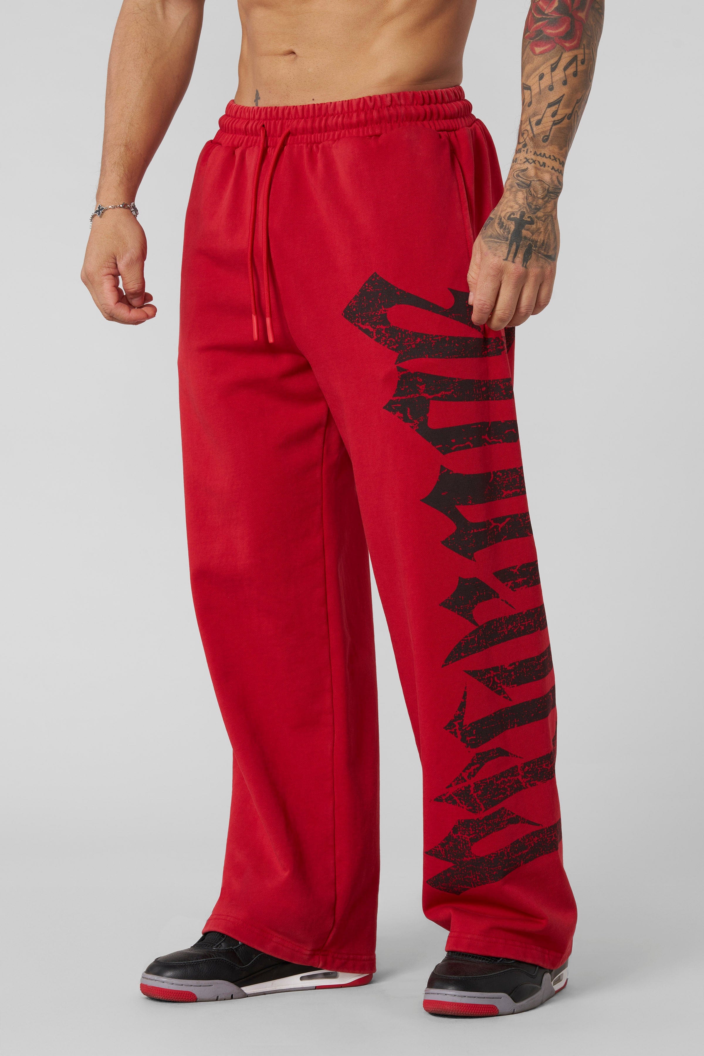 YoungLA 2016 - Revenge Joggers Red Wash