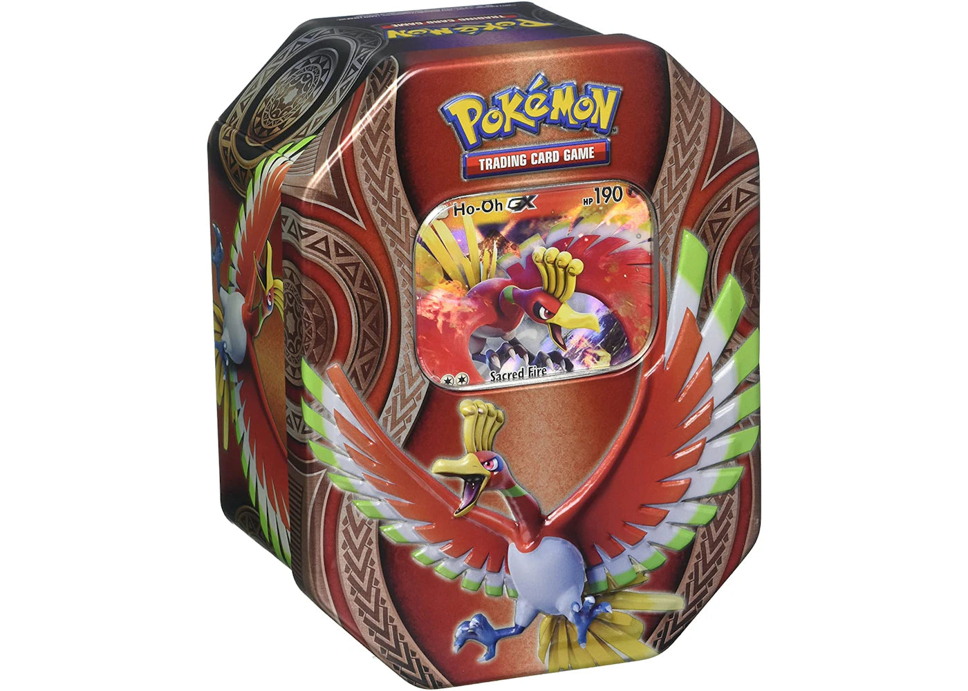 Pokemon Tcg Mysterious Powers Tin Ho-Oh Gx