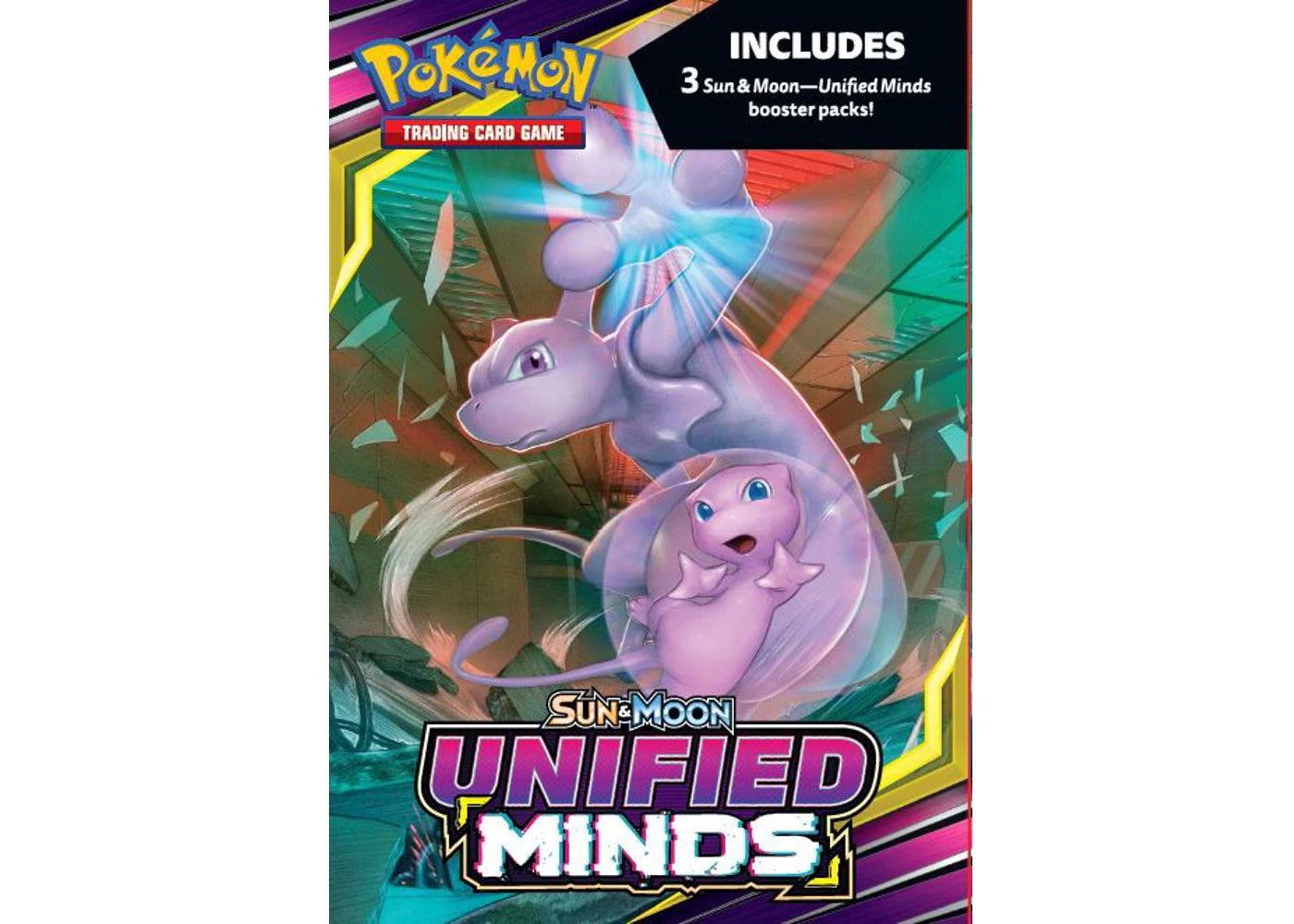 Pokemon Tcg Sun & Moon Unified Minds Hanger Box