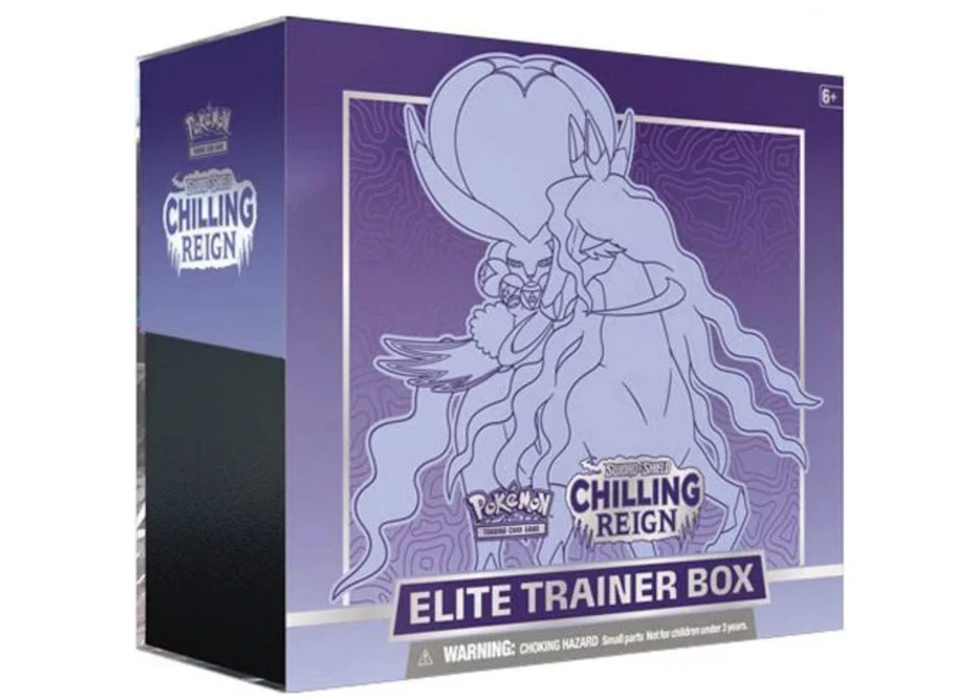Pokemon Tcg Sword & Shield Chilling Reign Elite Trainer Box (Shadow Rider Calyrex)