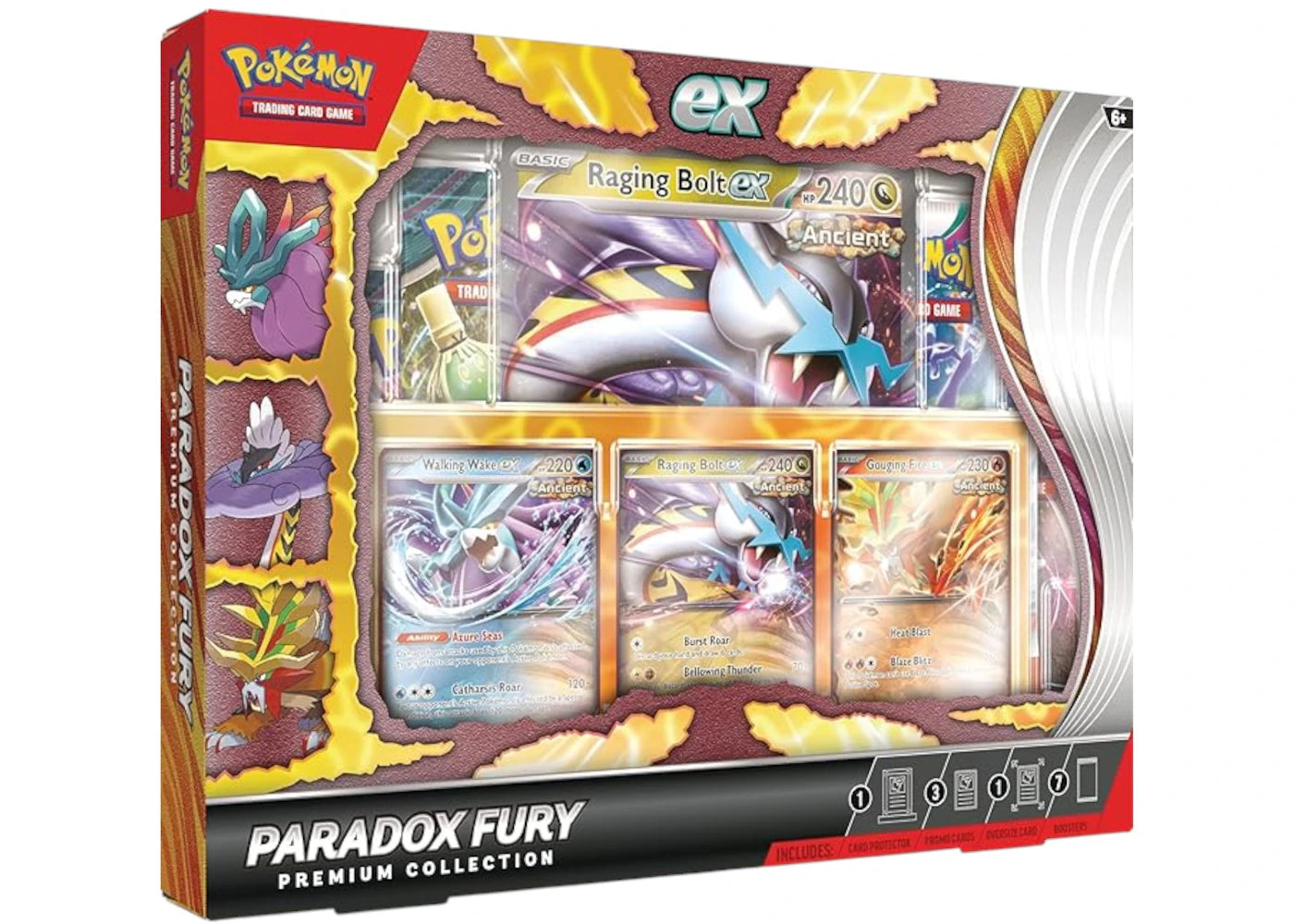 2024 Pokemon Scarlet & Violet Paradox Fury Premium Collection Box