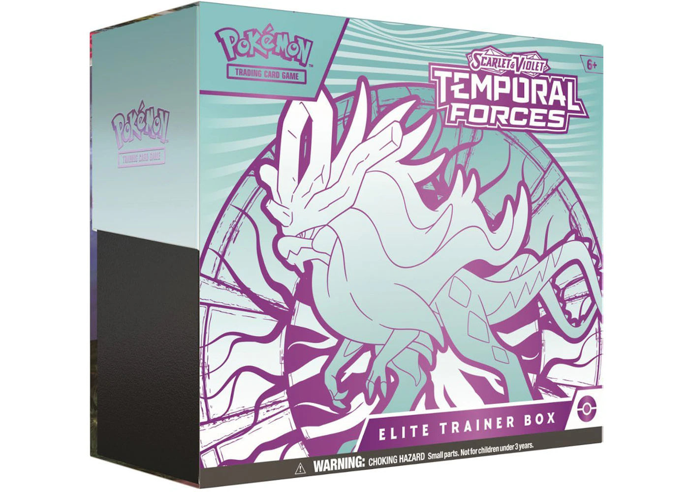 2024 Pokemon Scarlet & Violet Temporal Forces (Walking Wake) Elite Trainer Box