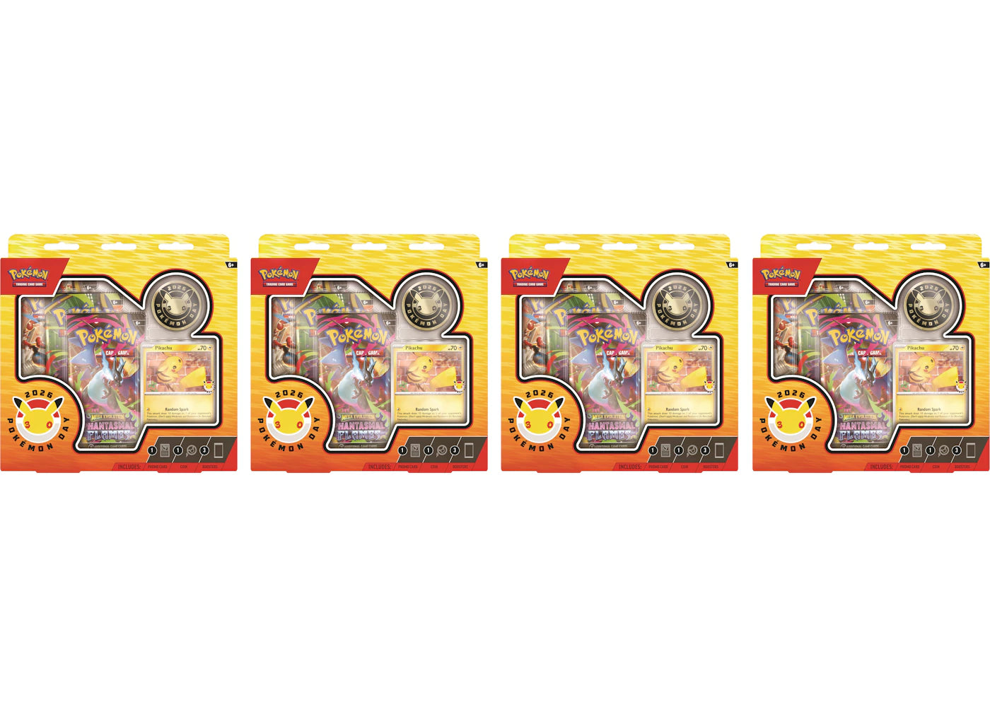 pokemon day 2025 card Ultra Pro Pokemon 4-Pocket Card Binder Breakthrough Pikachu XY – PapaTrinity main image 0