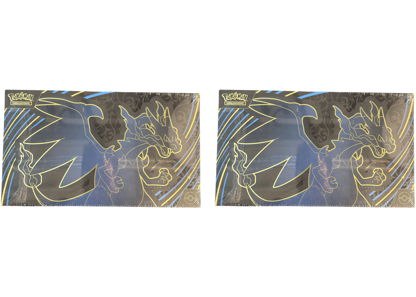 2025 Pokemon Mega Evolution Charizard X Ex Ultra-Premium Collection (German) 2X Lot