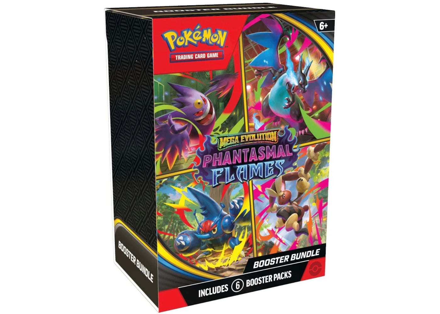 2025 Pokemon Mega Evolution Phantasmal Flames Booster Bundle