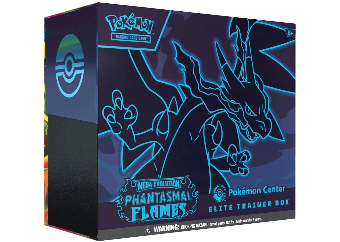 2025 Pokemon Mega Evolution Phantasmal Flames Pokemon Center Elite Trainer Box