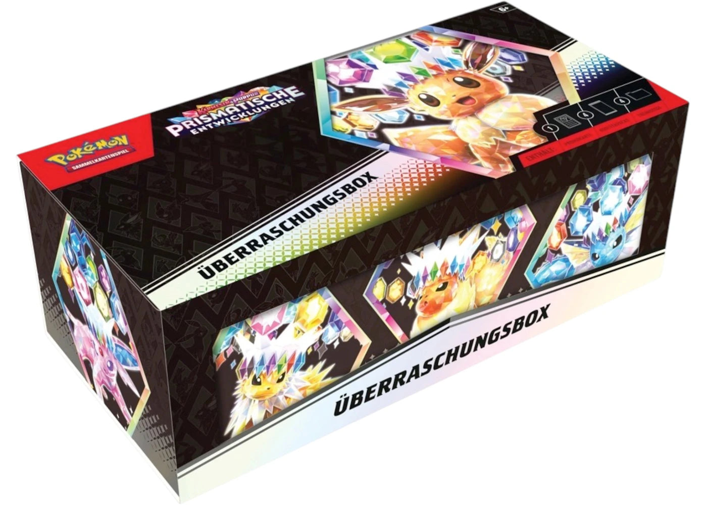 2025 Pokemon Scarlet & Violet Prismatic Evoloutions Surprise Box (German)