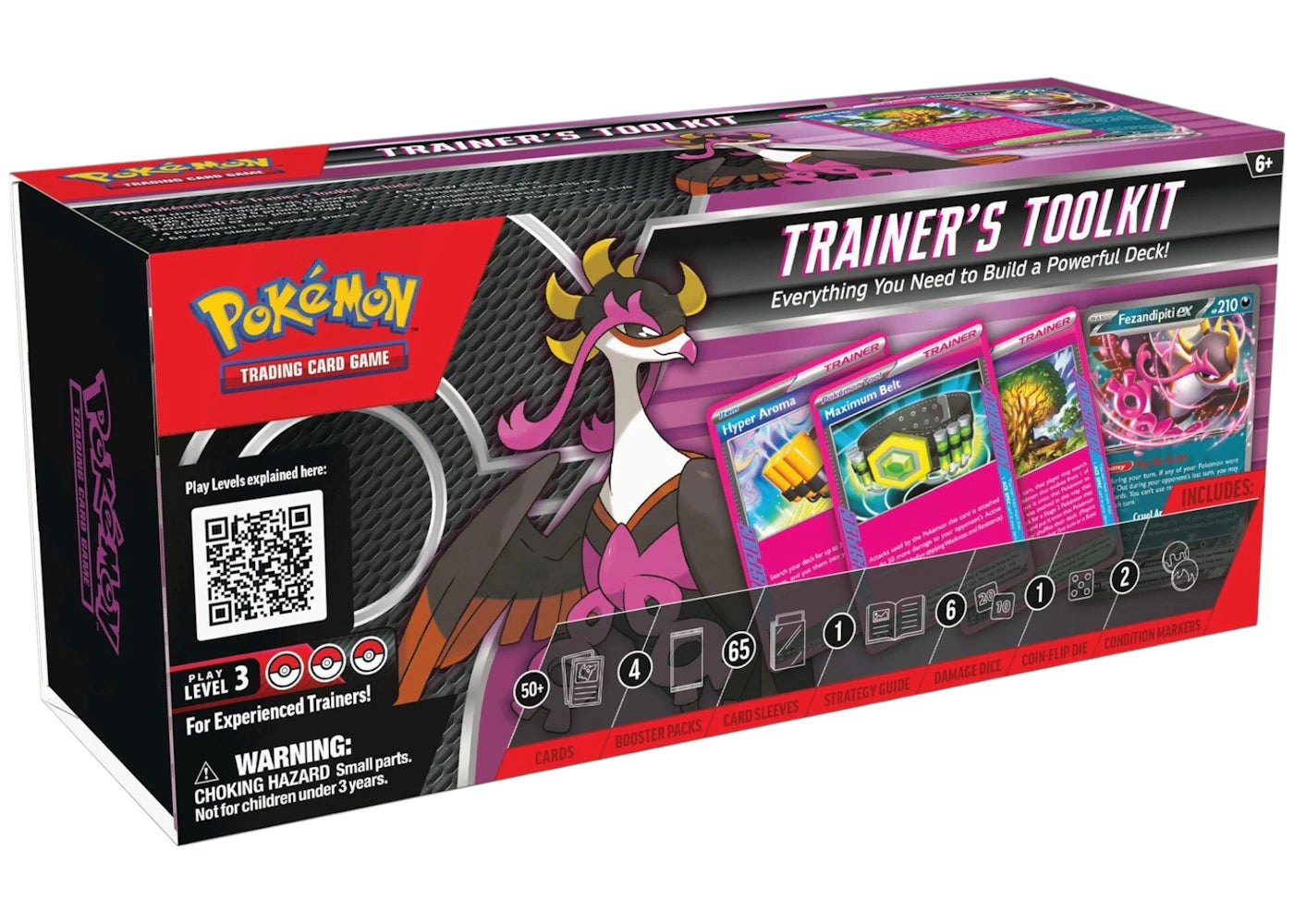 2025 Pokemon Scarlet & Violet Trainer'S Tool Kit Box