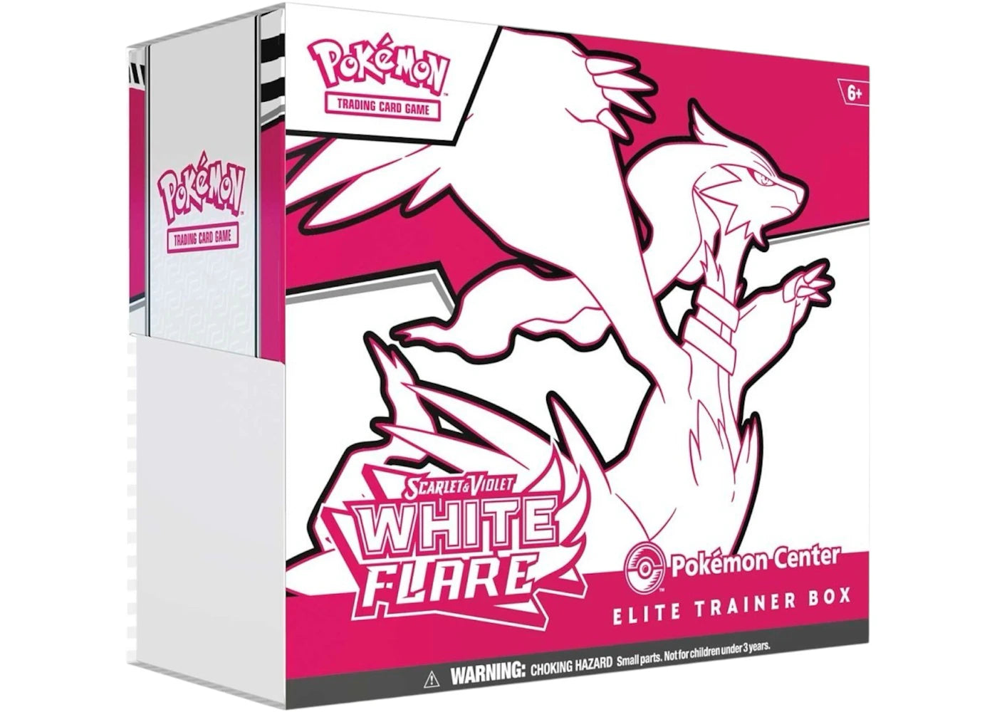 2025 Pokemon Scarlet & Violet White Flare Pokemon Center Elite Trainer Box