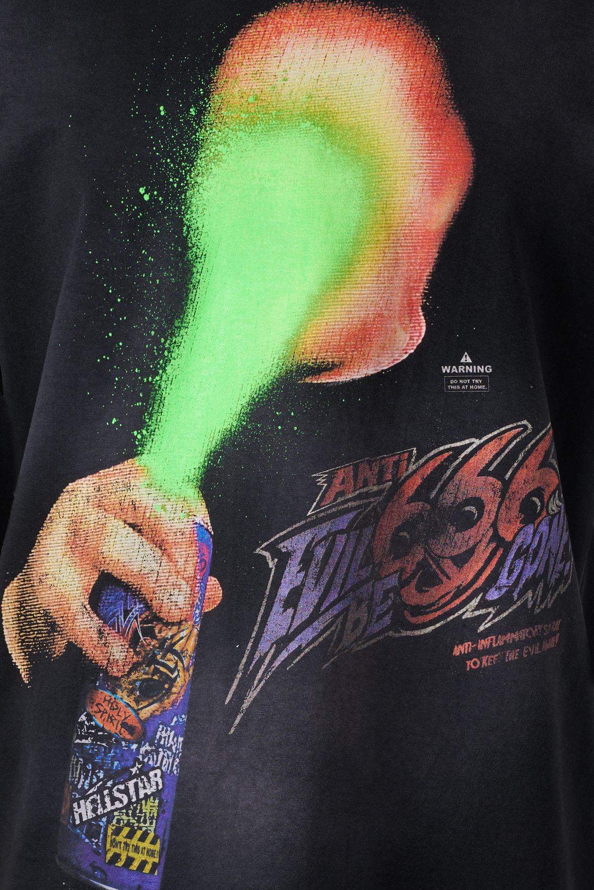 Hellstar Anti-Spray T-Shirt - Black