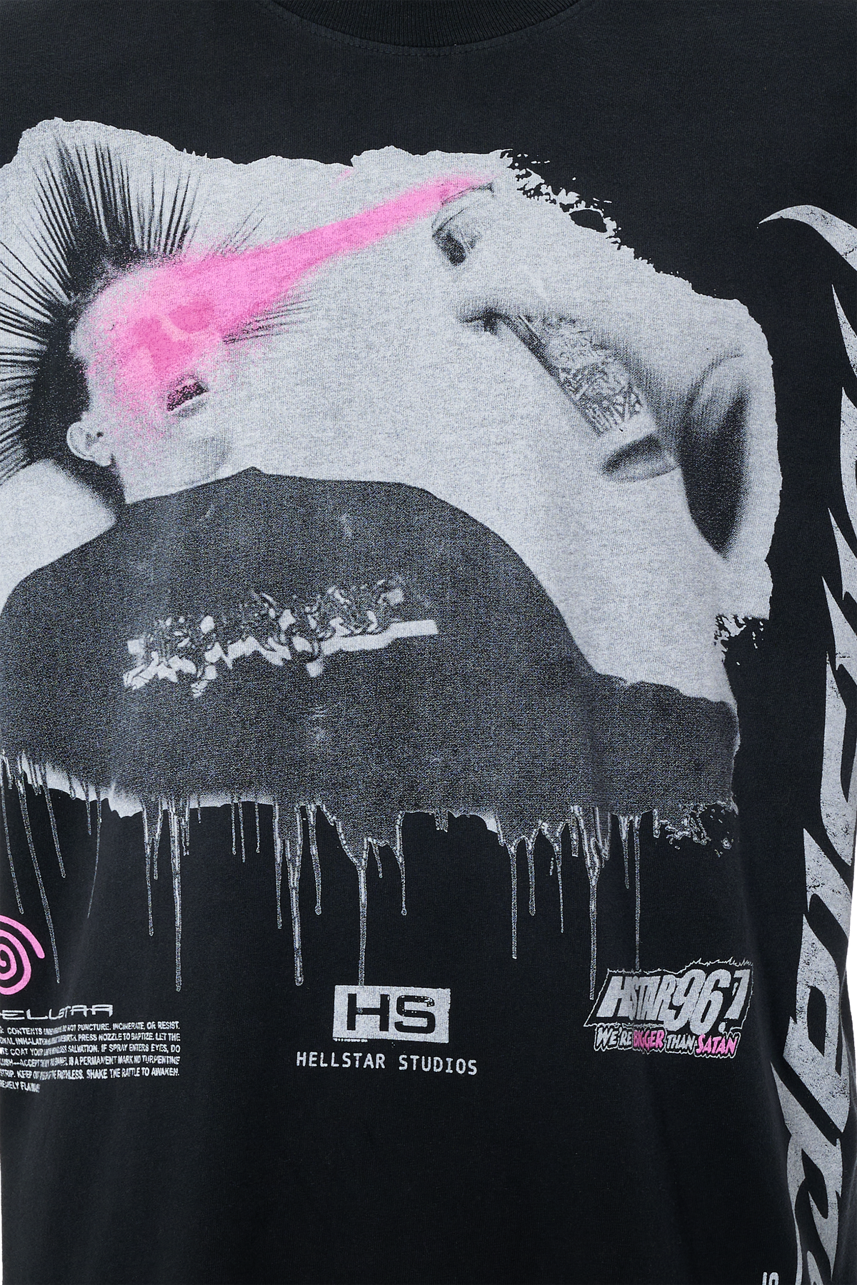 Hellstar Spray Radio T-Shirt
