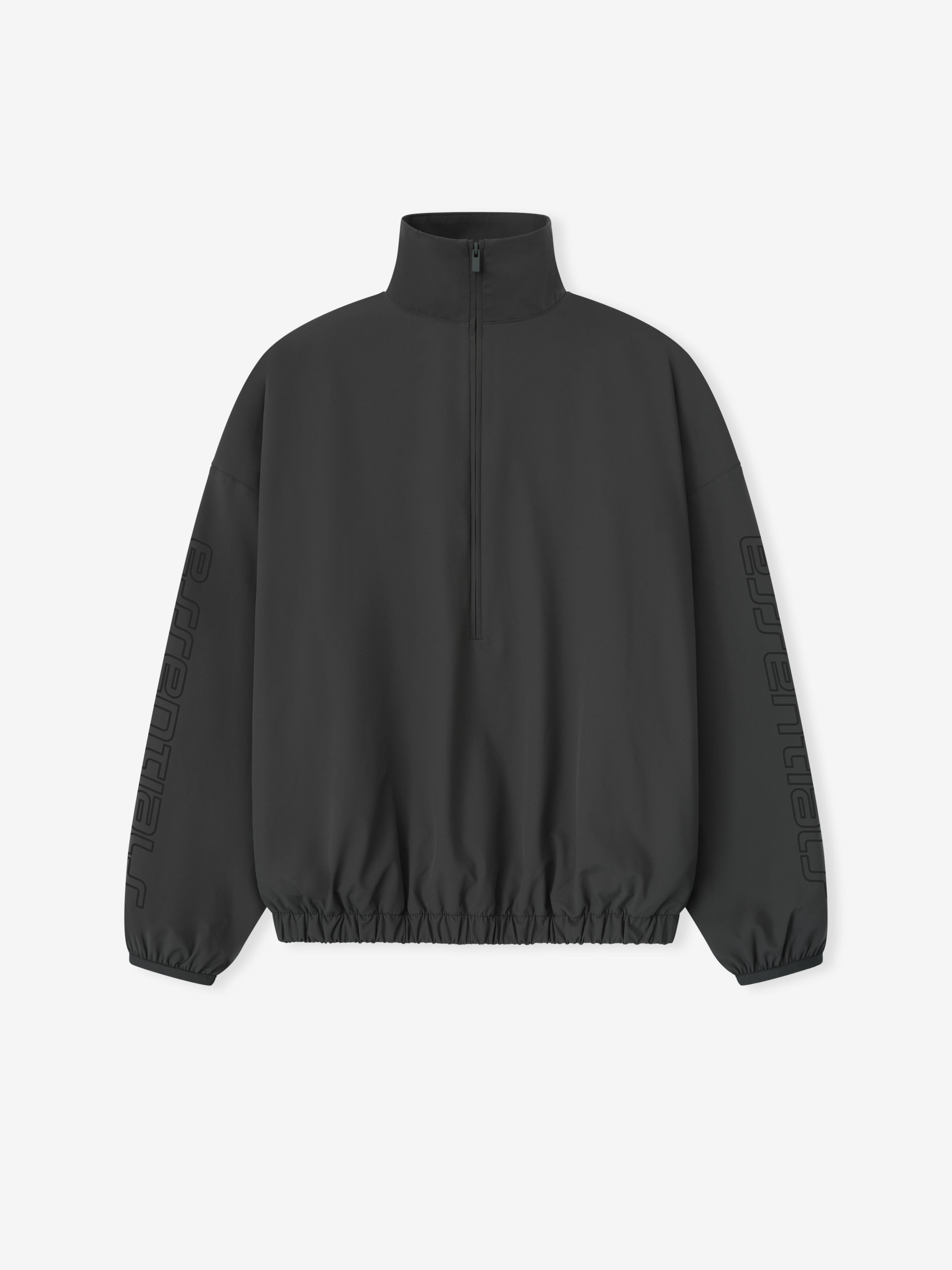 Essentials Tech Nylon Half Zip Track Jacket Iron Grey