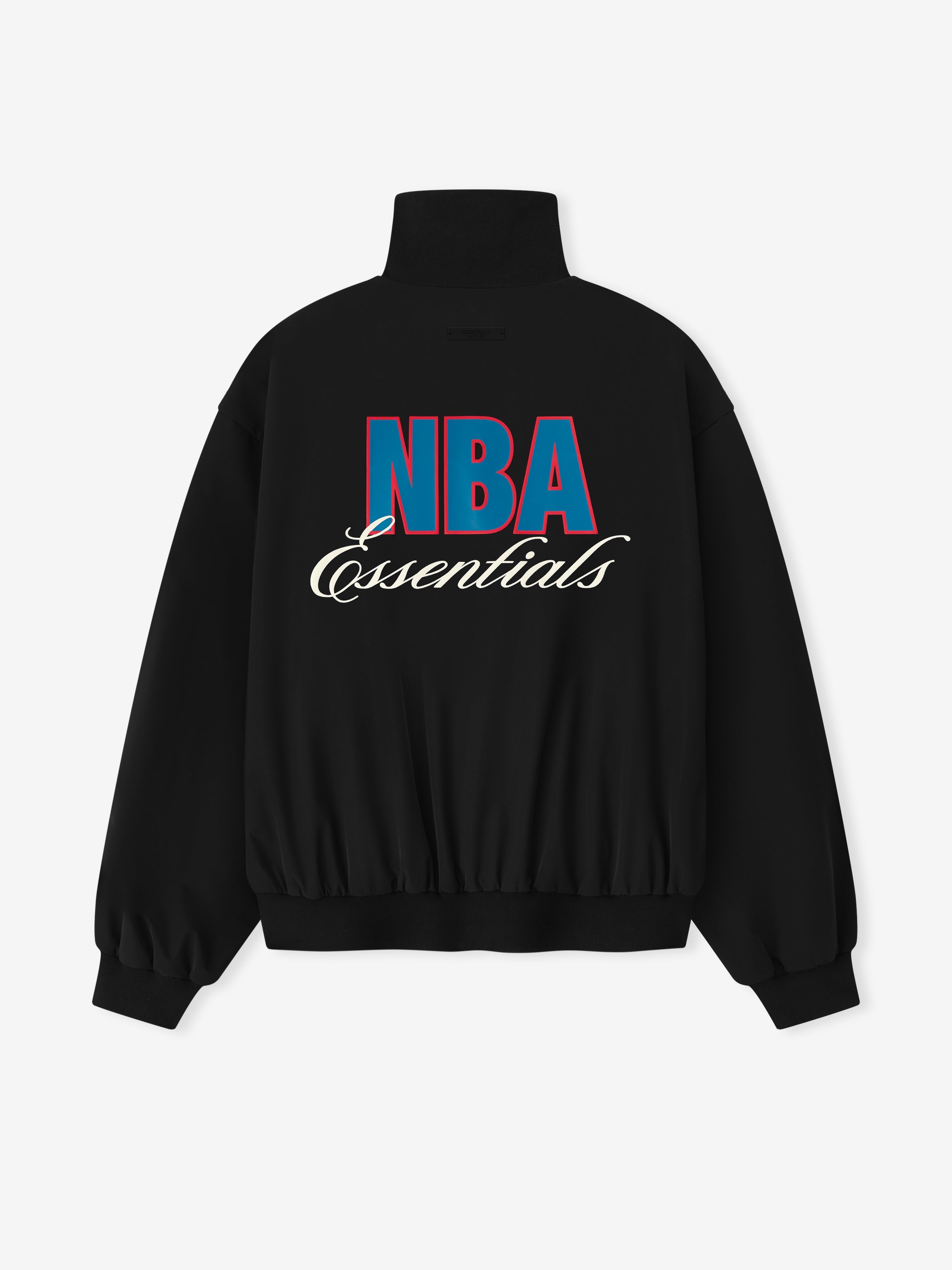 Essentials Nba Half Zip Track Jacket Black