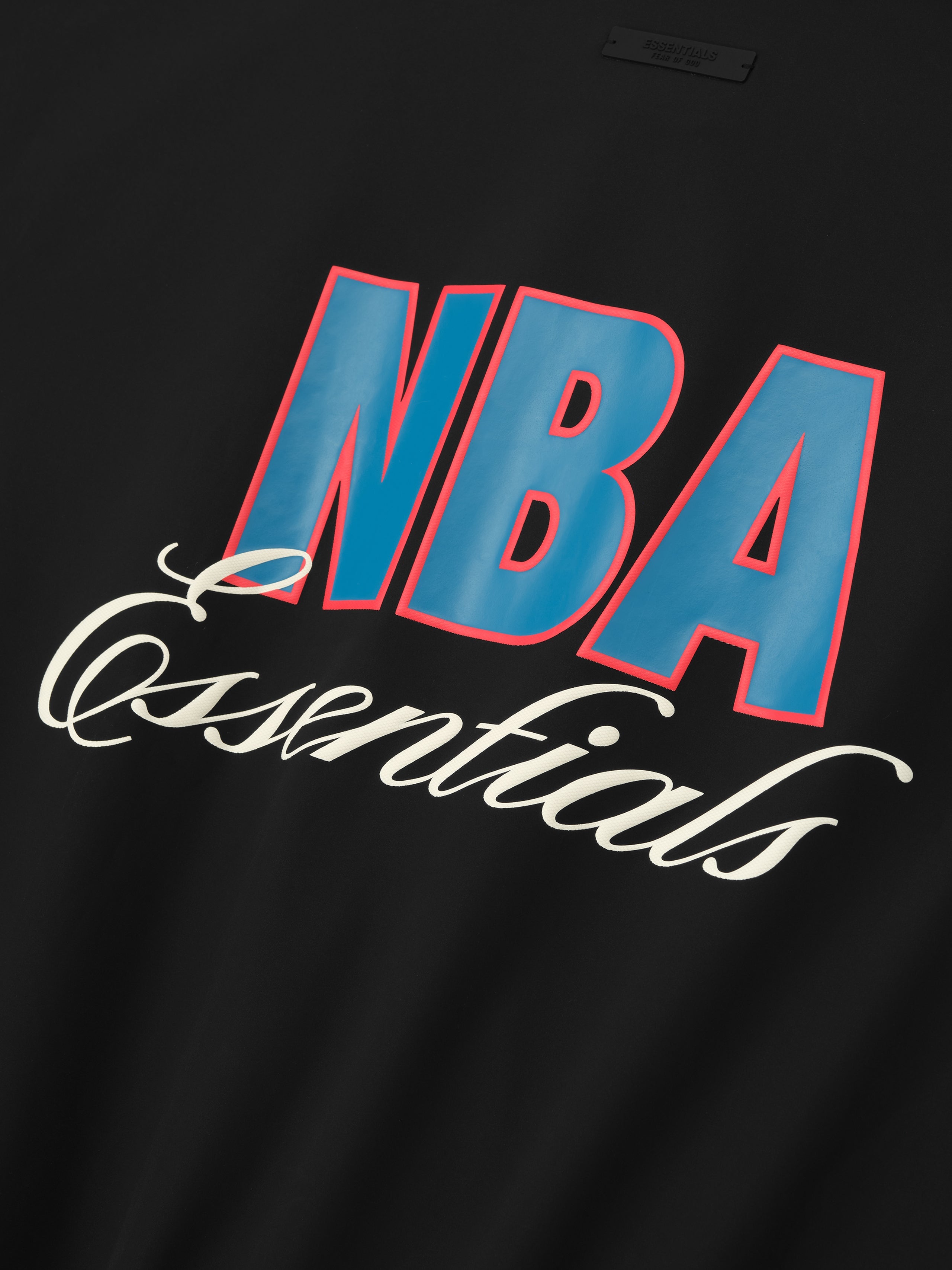 Essentials Nba Half Zip Track Jacket Black