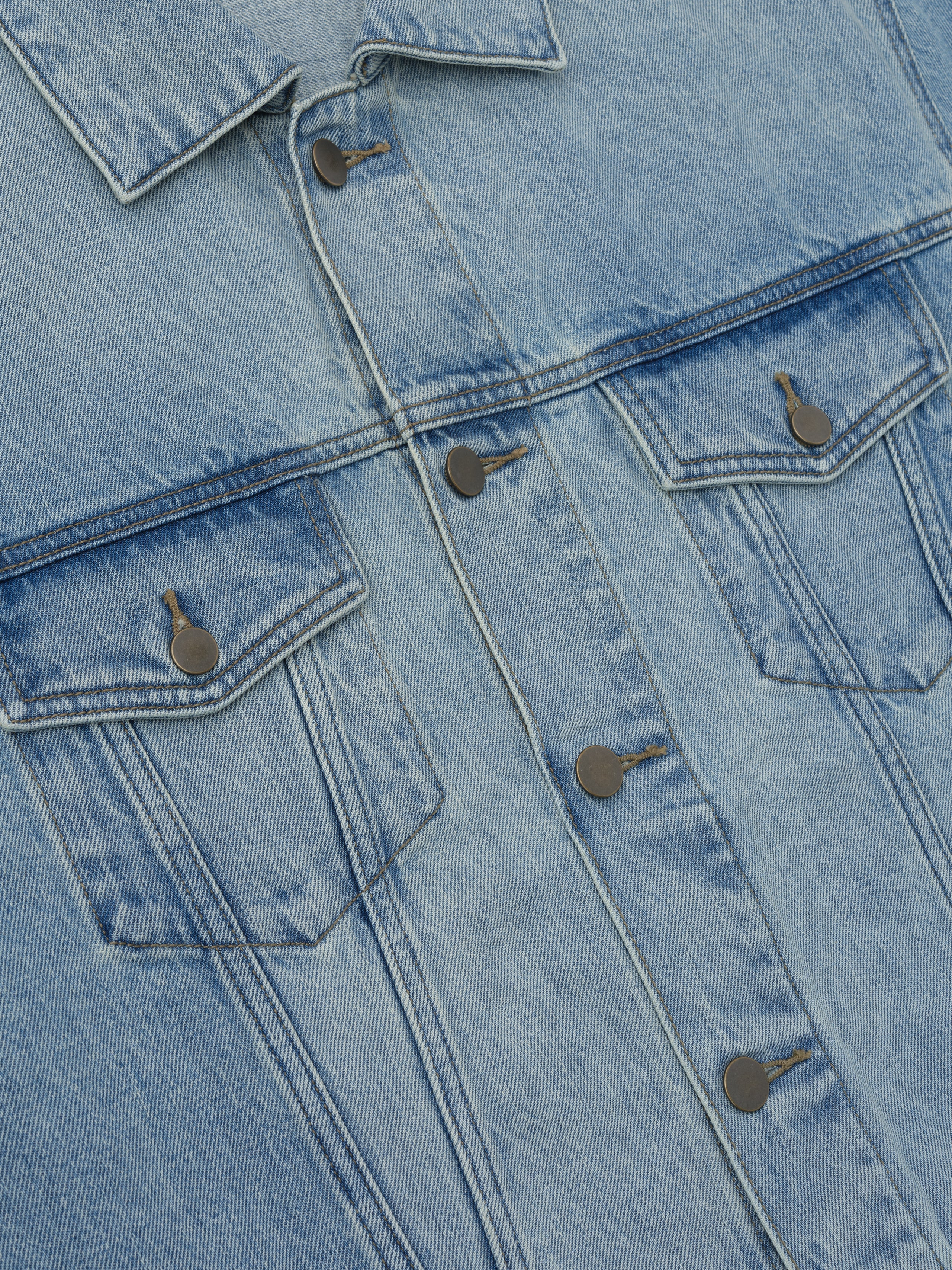 Essentials Classic Denim Jacket Classic Blue