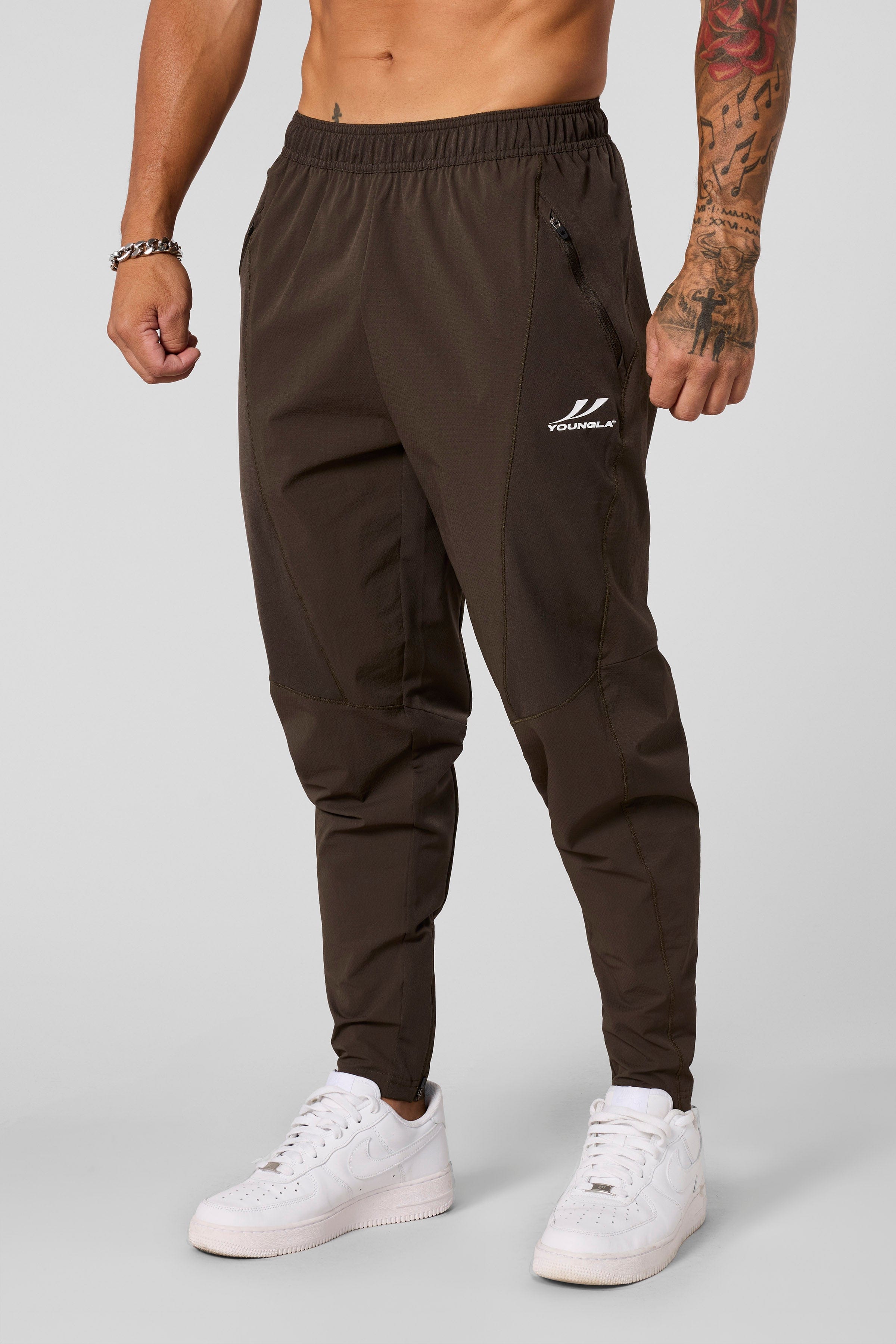 YoungLA 2031 - Tapered Workout Joggers Olive