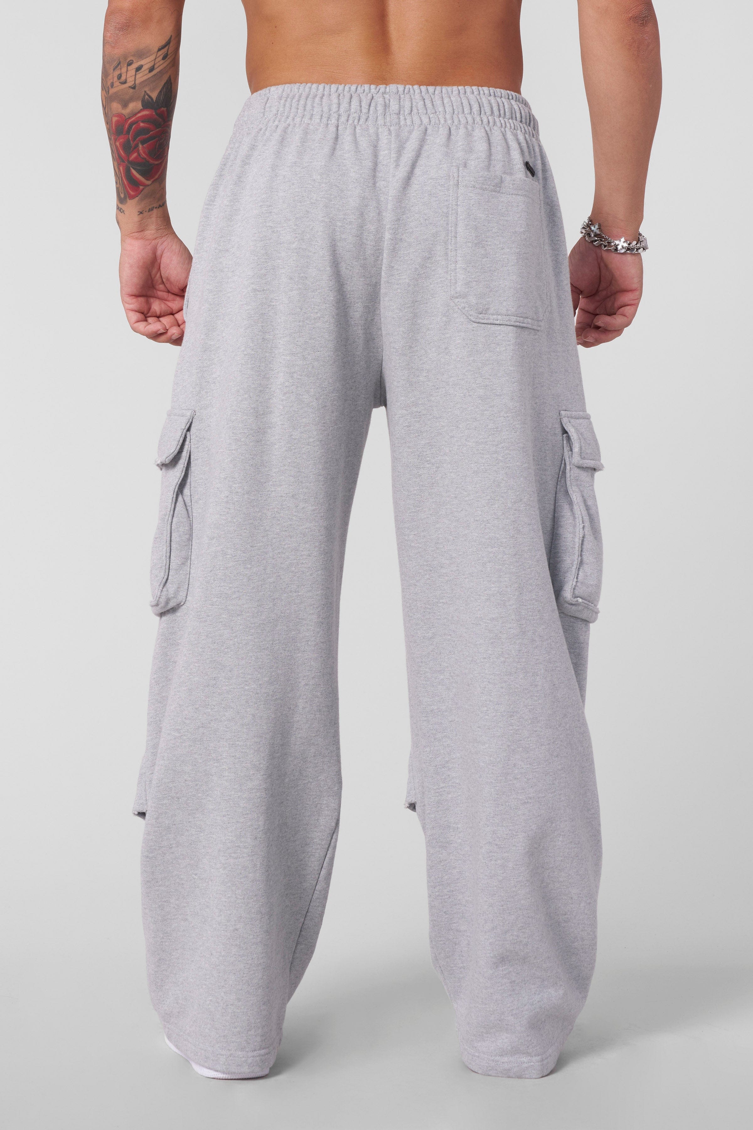 YoungLA 2033 - Heritage Cargo Sweats Heather Grey