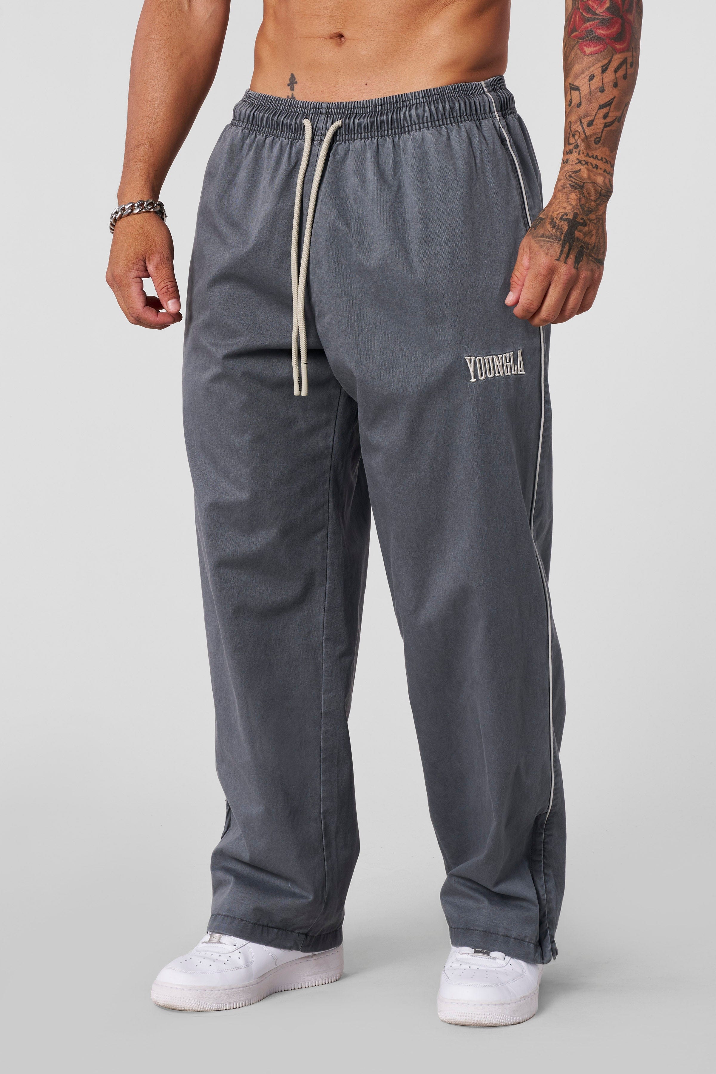 YoungLA 2039 - Retro Fade Pants Grey Wash