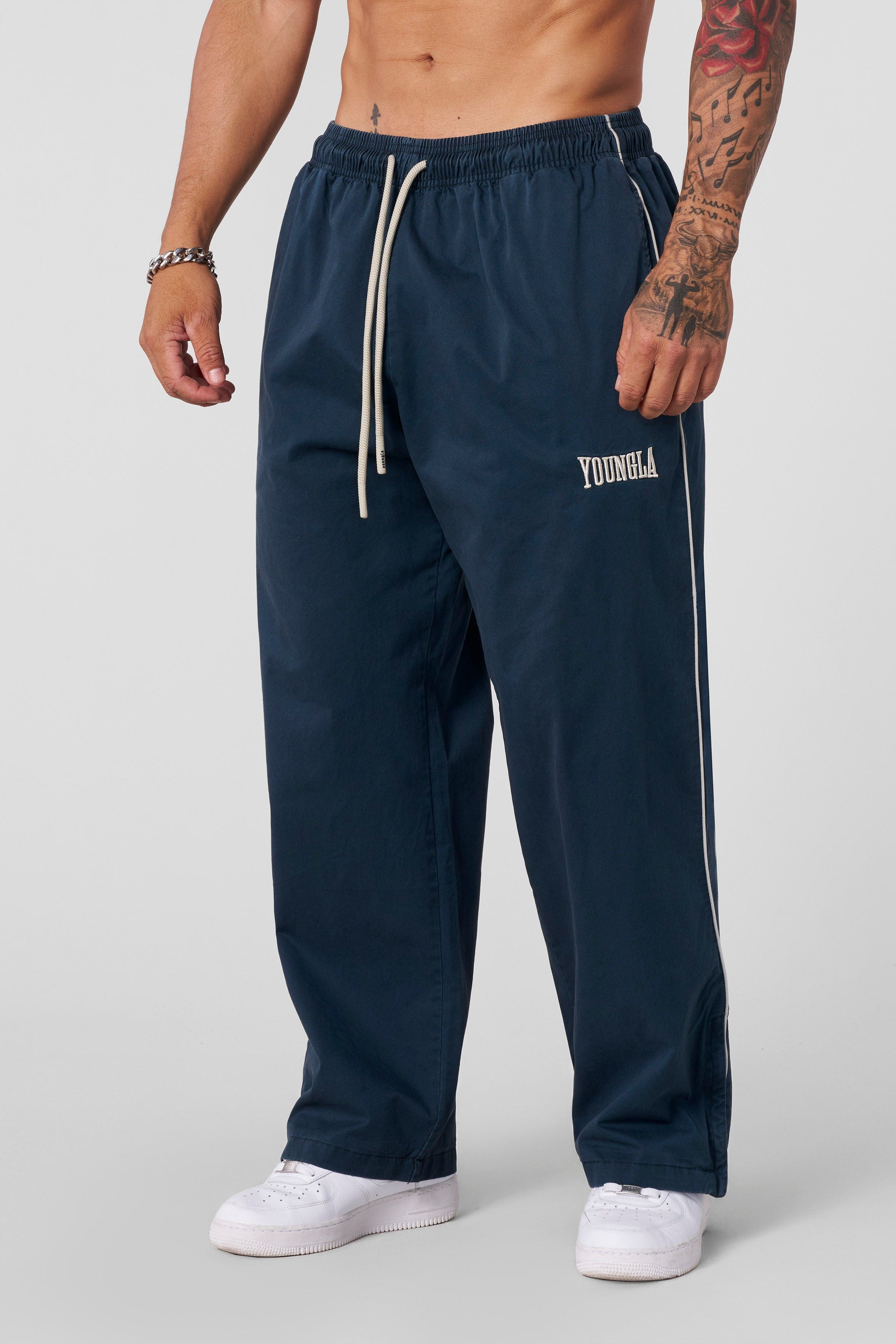YoungLA 2039 - Retro Fade Pants Navy Wash