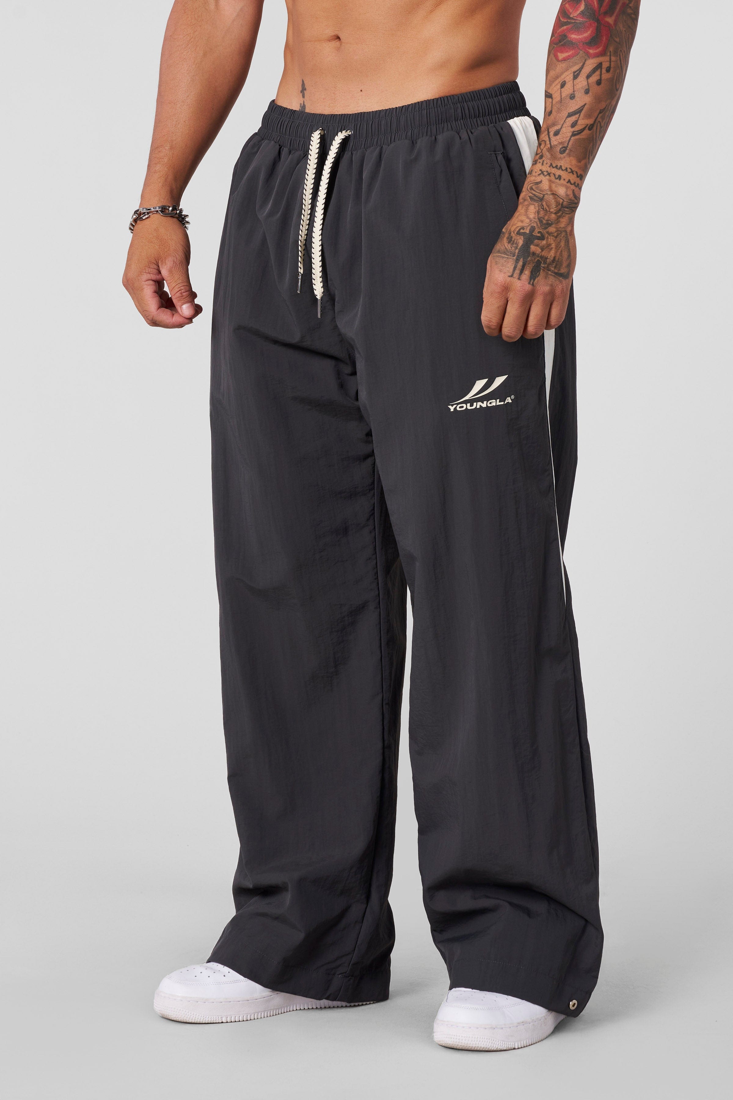YoungLA 2042 - Encore Track Pants Charcoal
