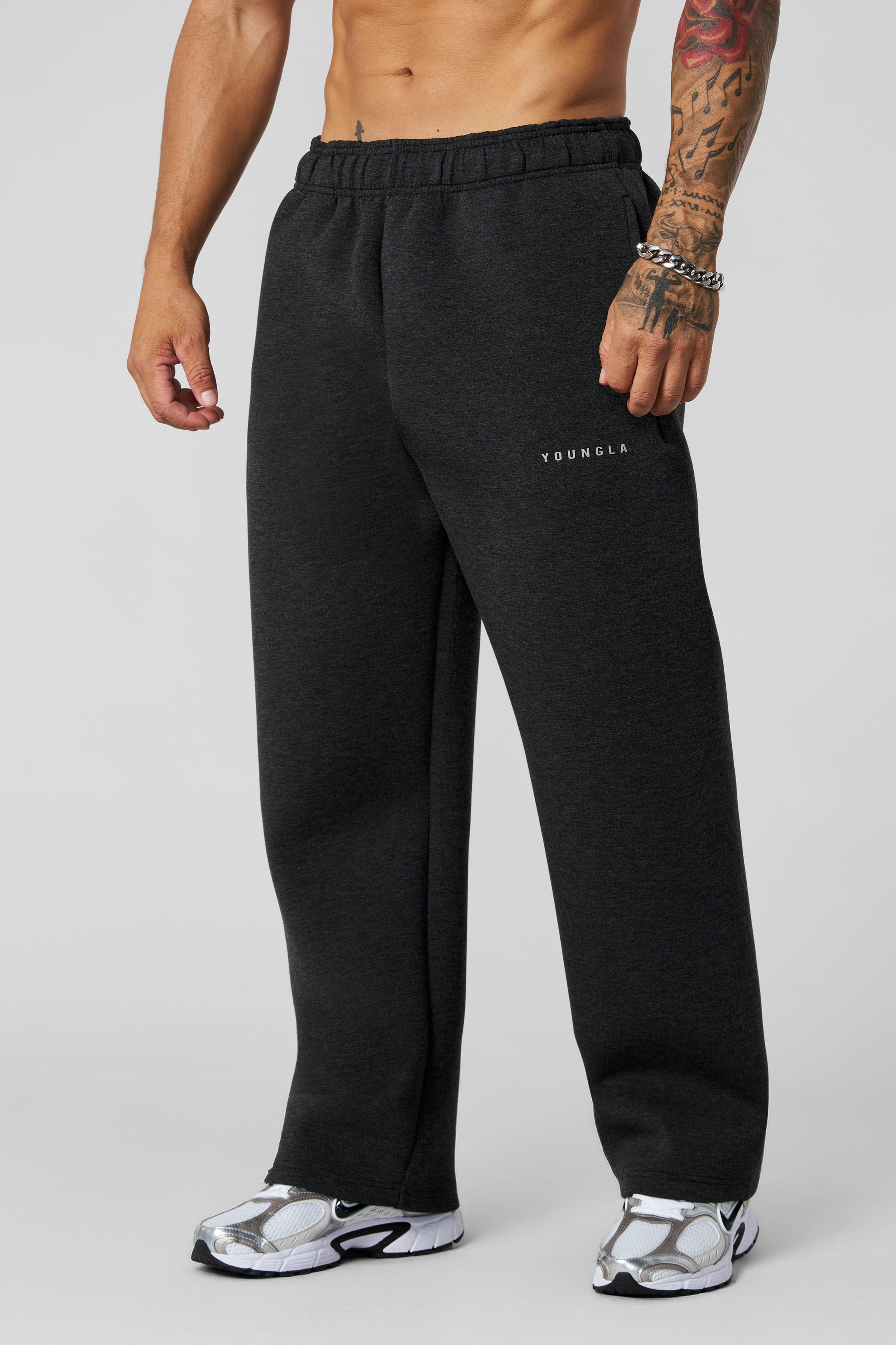 YoungLA 2043 - Scuba Sweats Black Heather