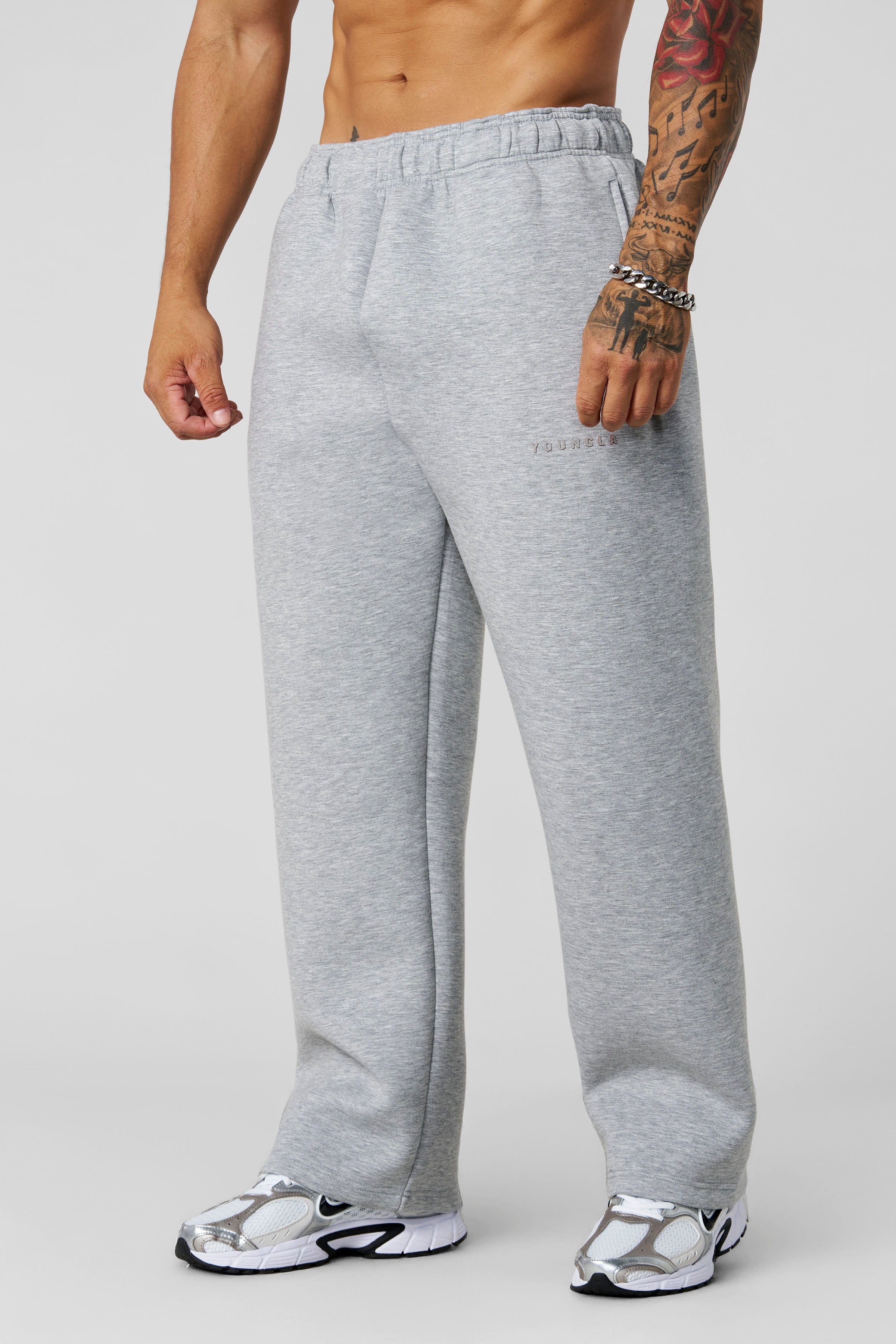 YoungLA 2043 - Scuba Sweats Heather Grey